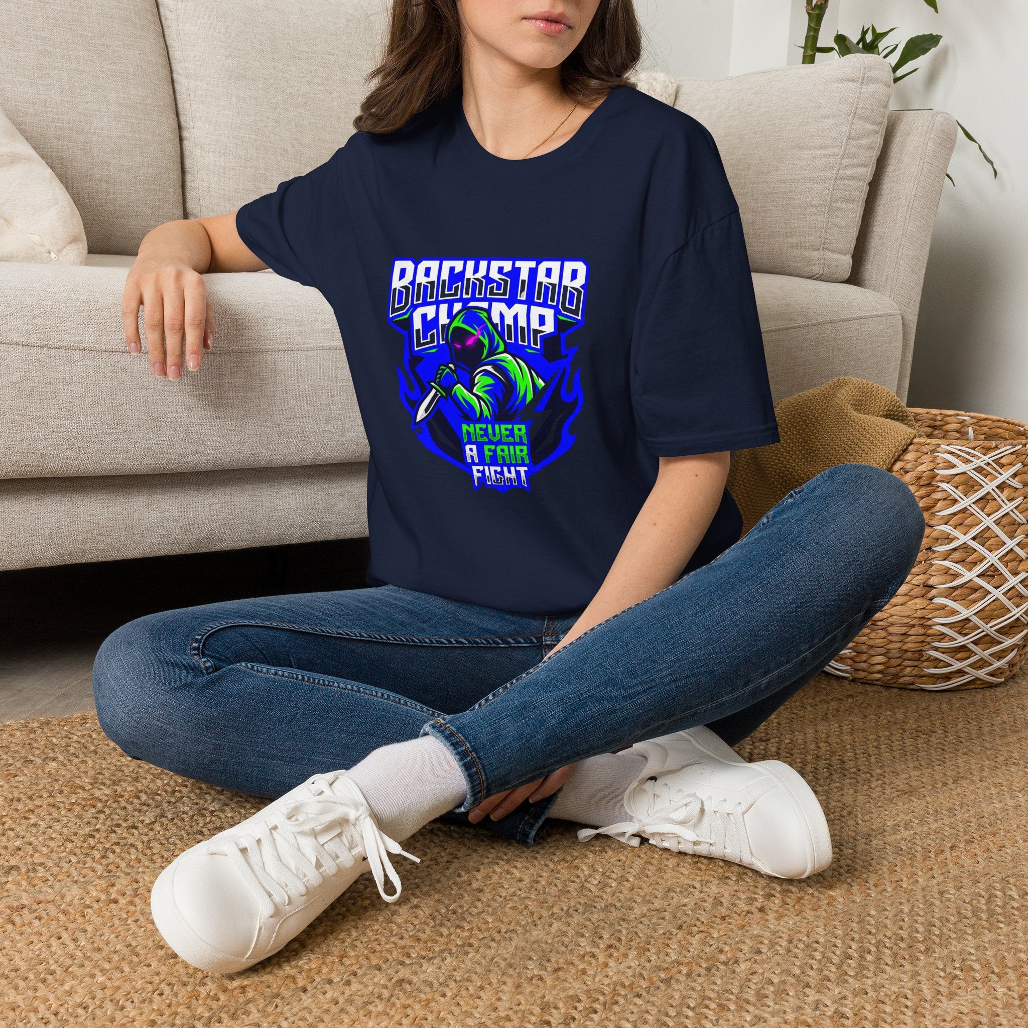 Backstab Champ Gamer Graphic Tee
