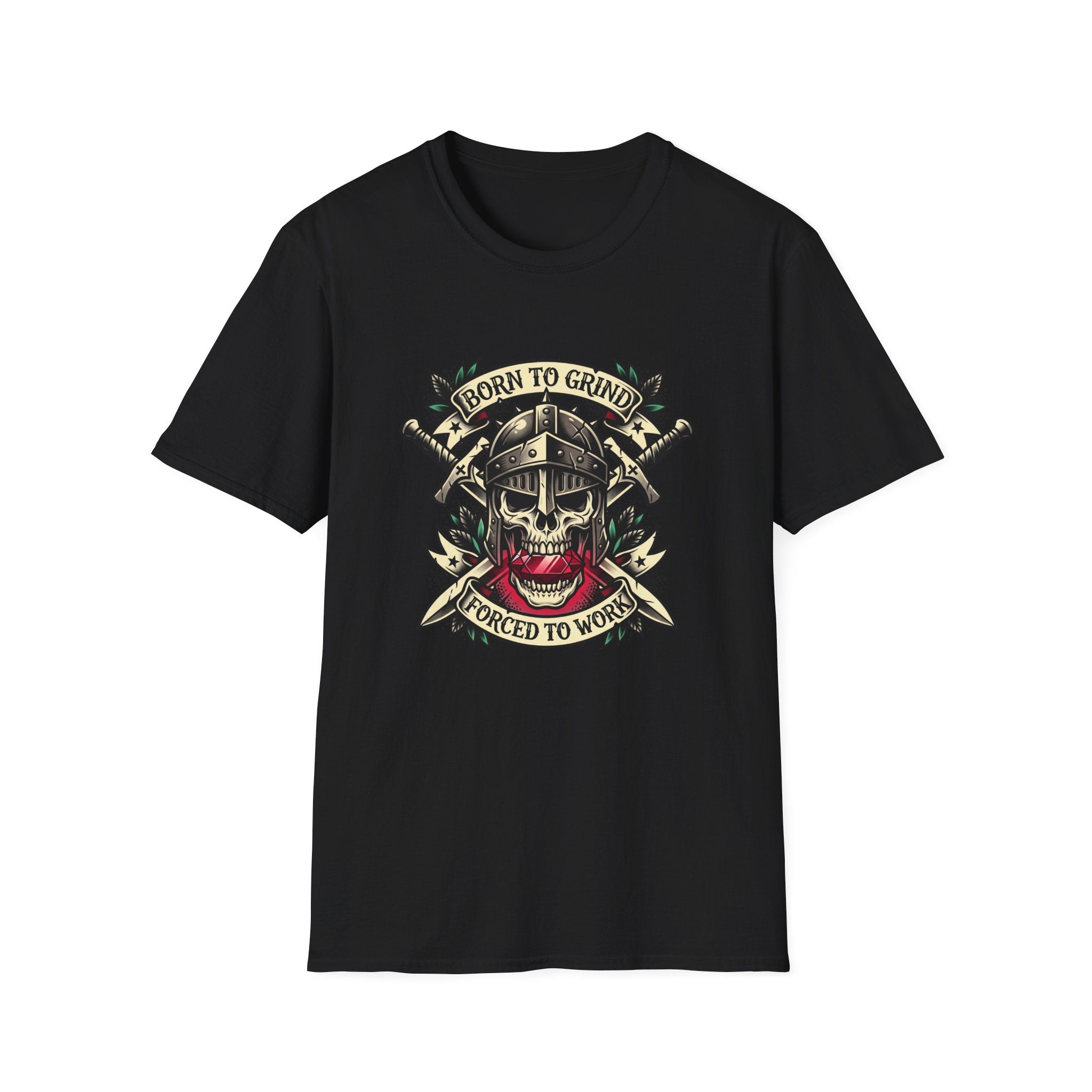Born To Grind Gamer Graphic Tee