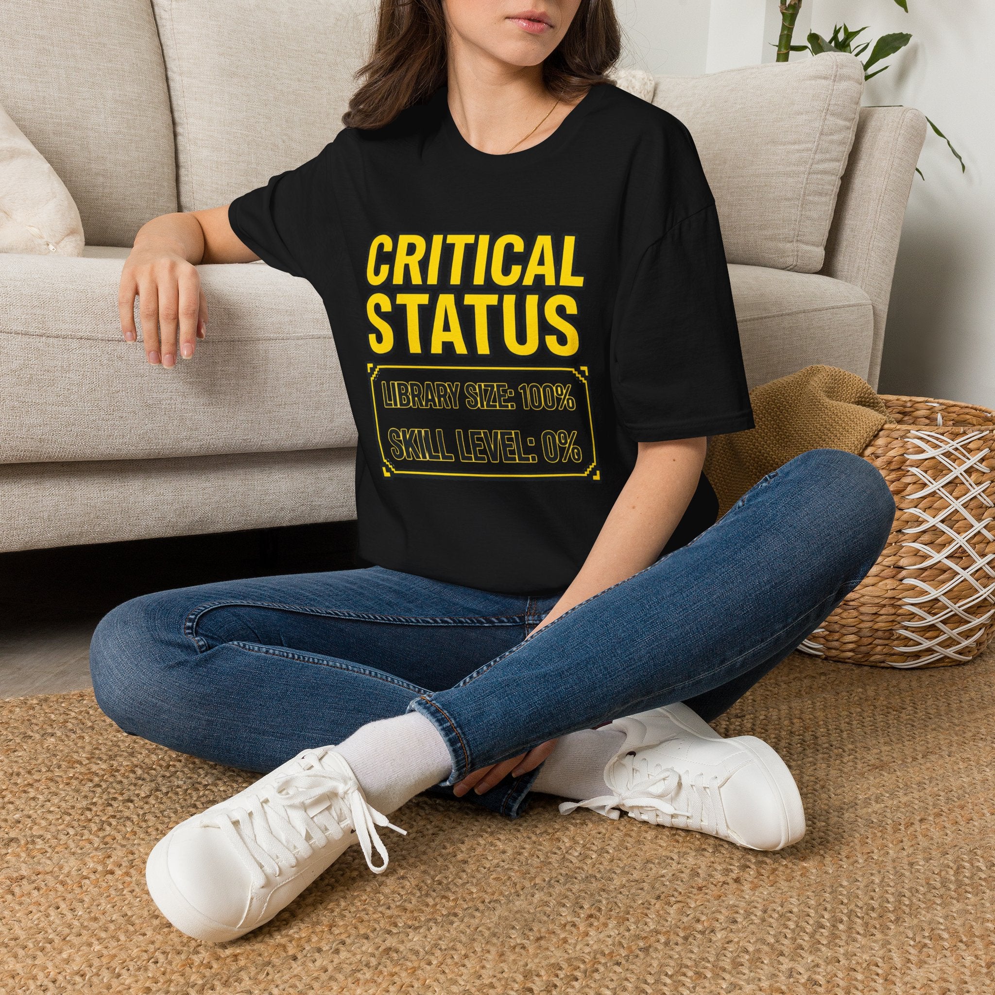 Skill Level 0% Gamer Graphic Tee