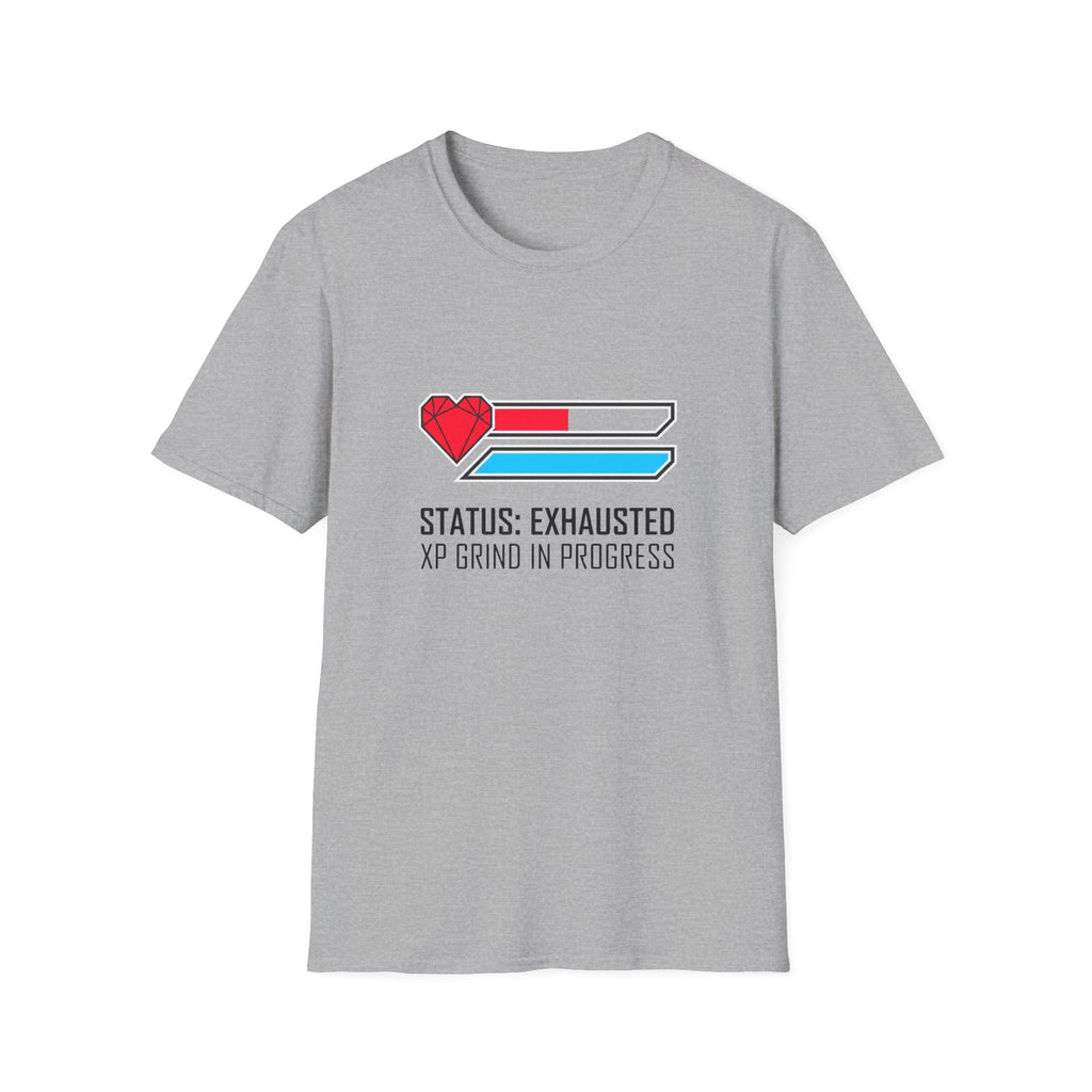 Status: Exhausted Gamer Graphic Tee