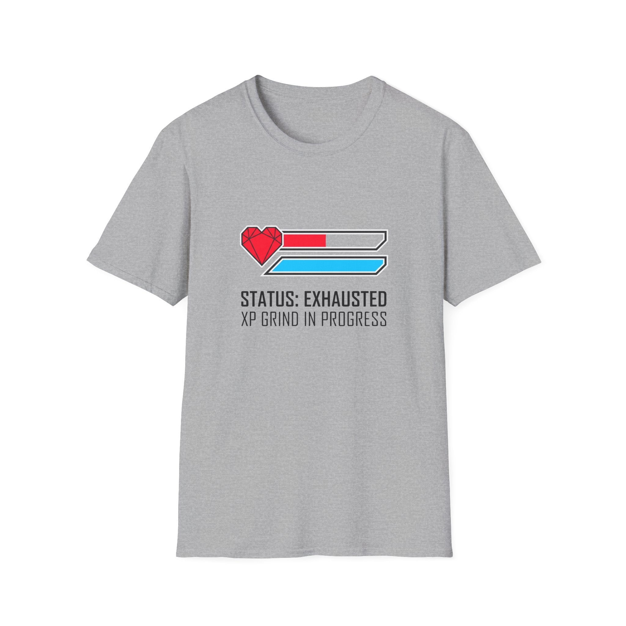 Status: Exhausted Gamer Graphic Tee