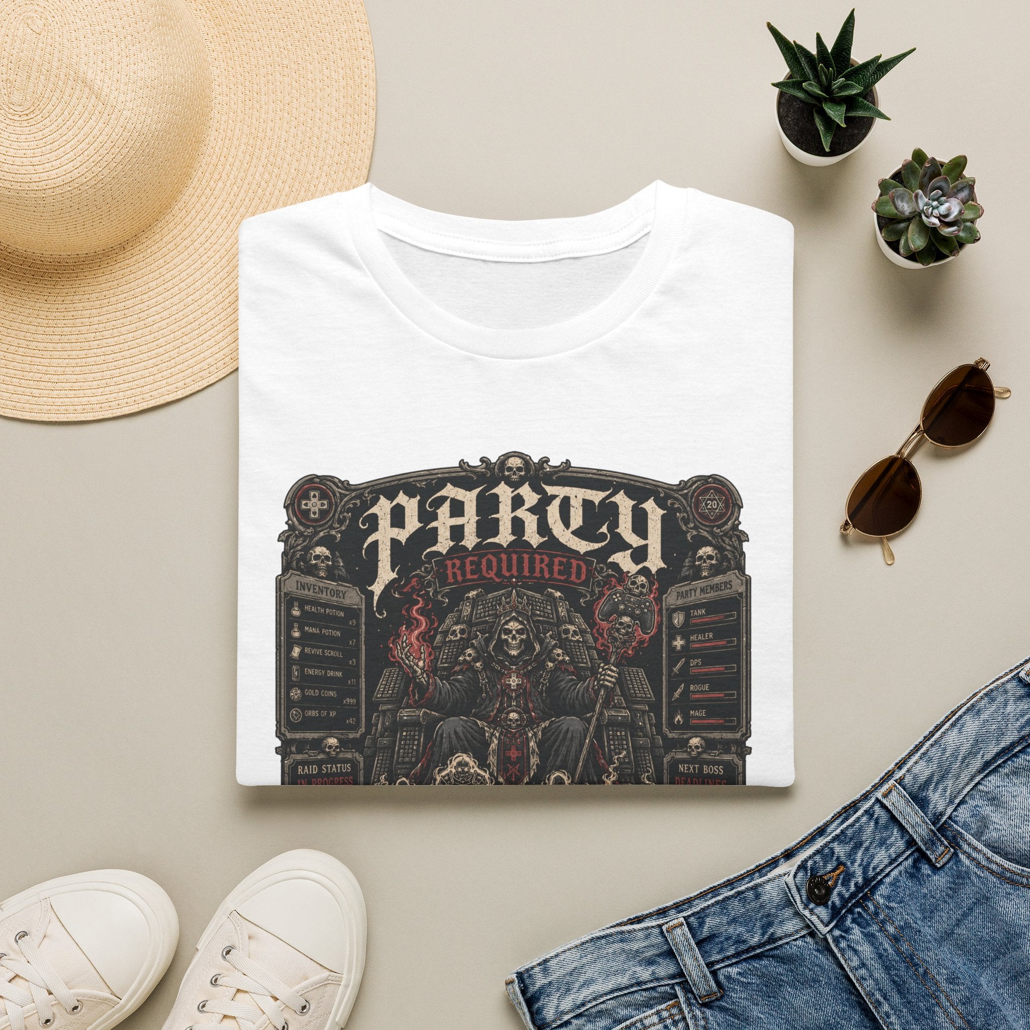 Party Required Gamer Graphic Tee