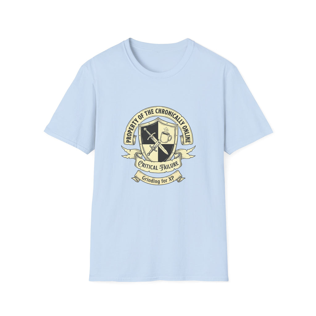 Critical Failure Chronically Online Graphic Tee