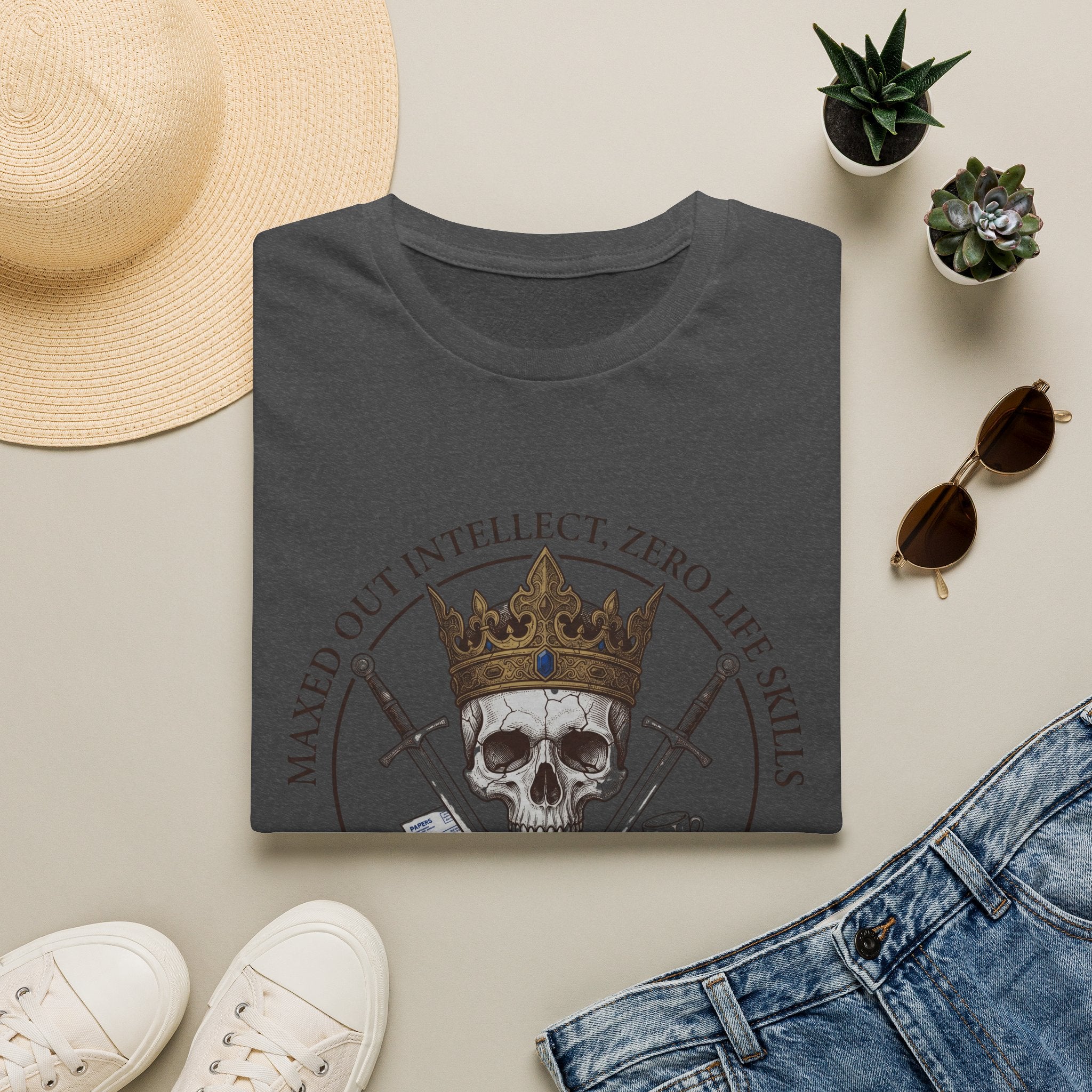 Maxed Intellect Zero Skill Graphic Tee