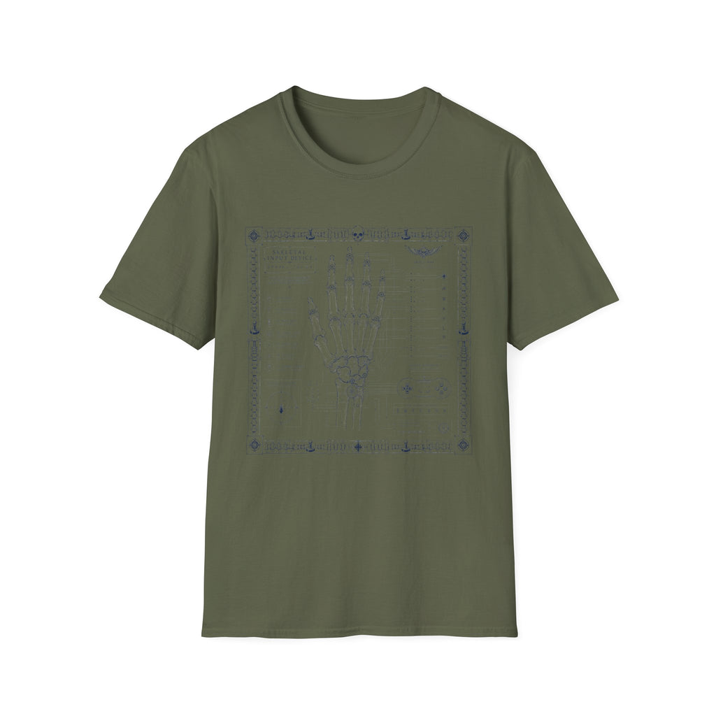 Skeleton Input Device Graphic Tee