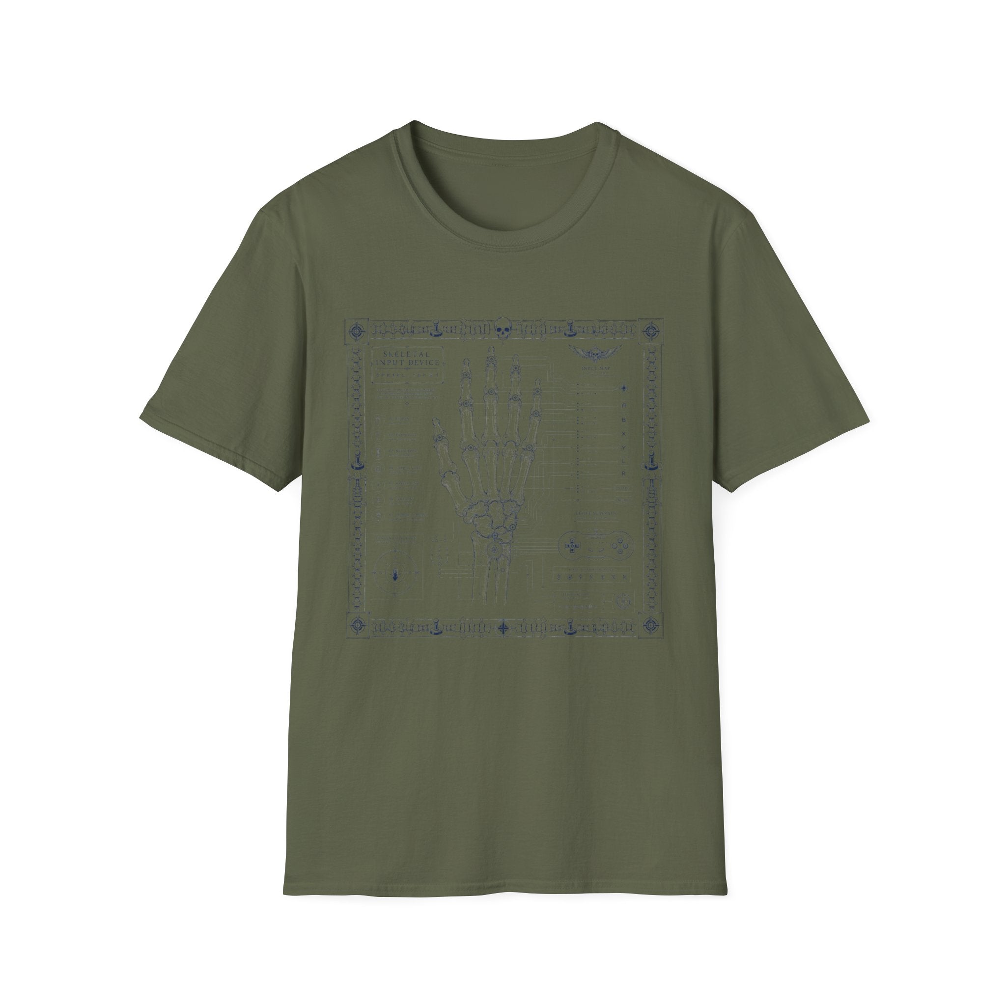 Skeleton Input Device Graphic Tee