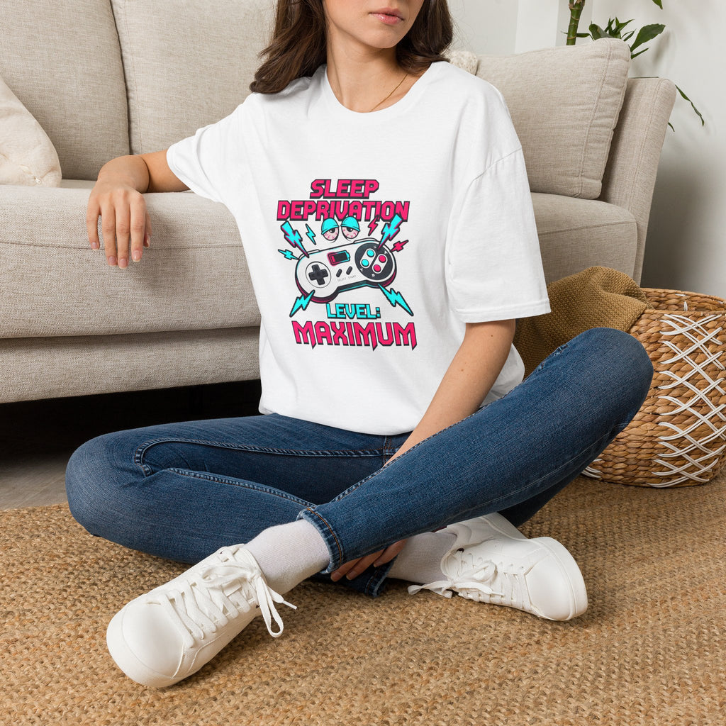 Sleep Deprivation Gamer Graphic Tee