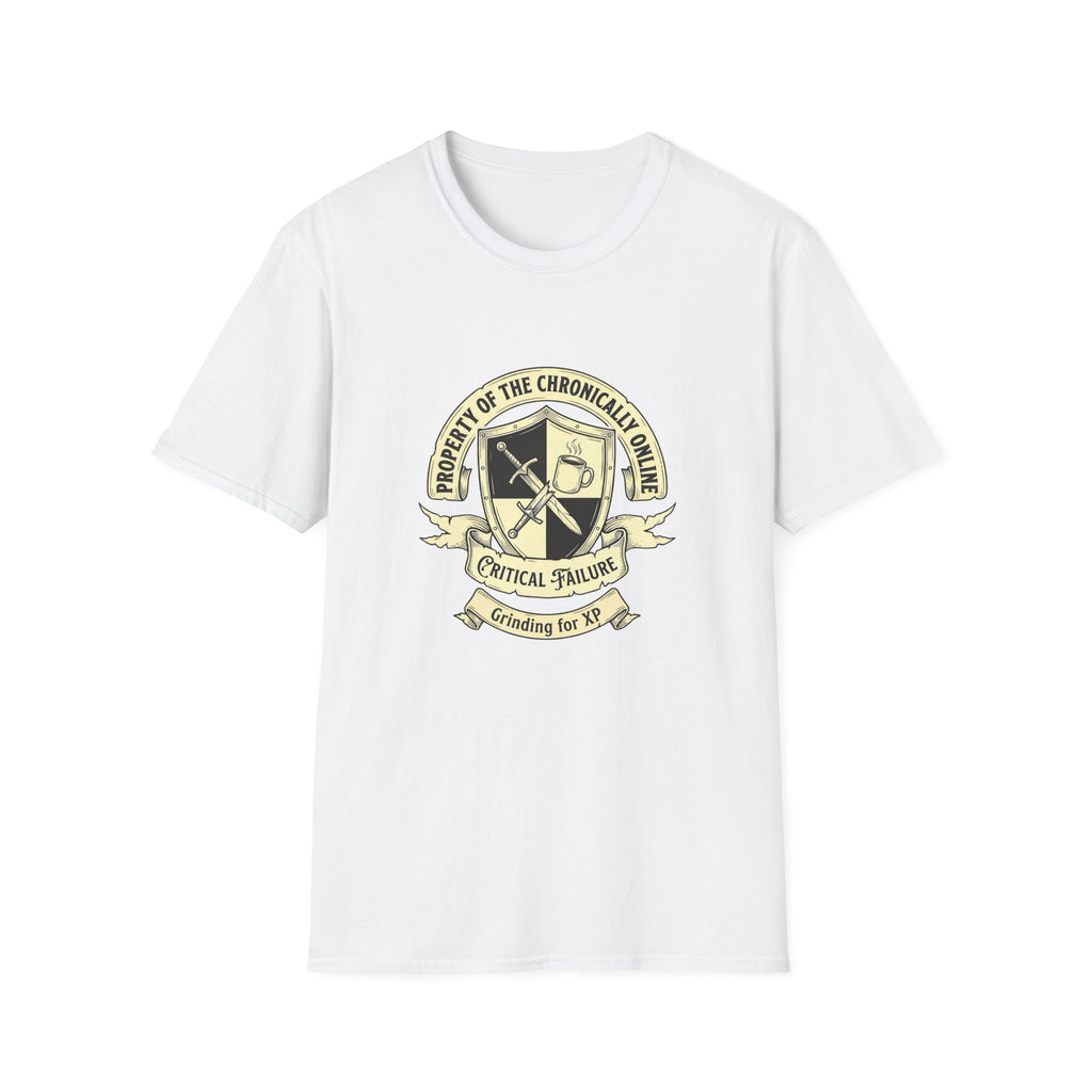 Critical Failure Chronically Online Graphic Tee