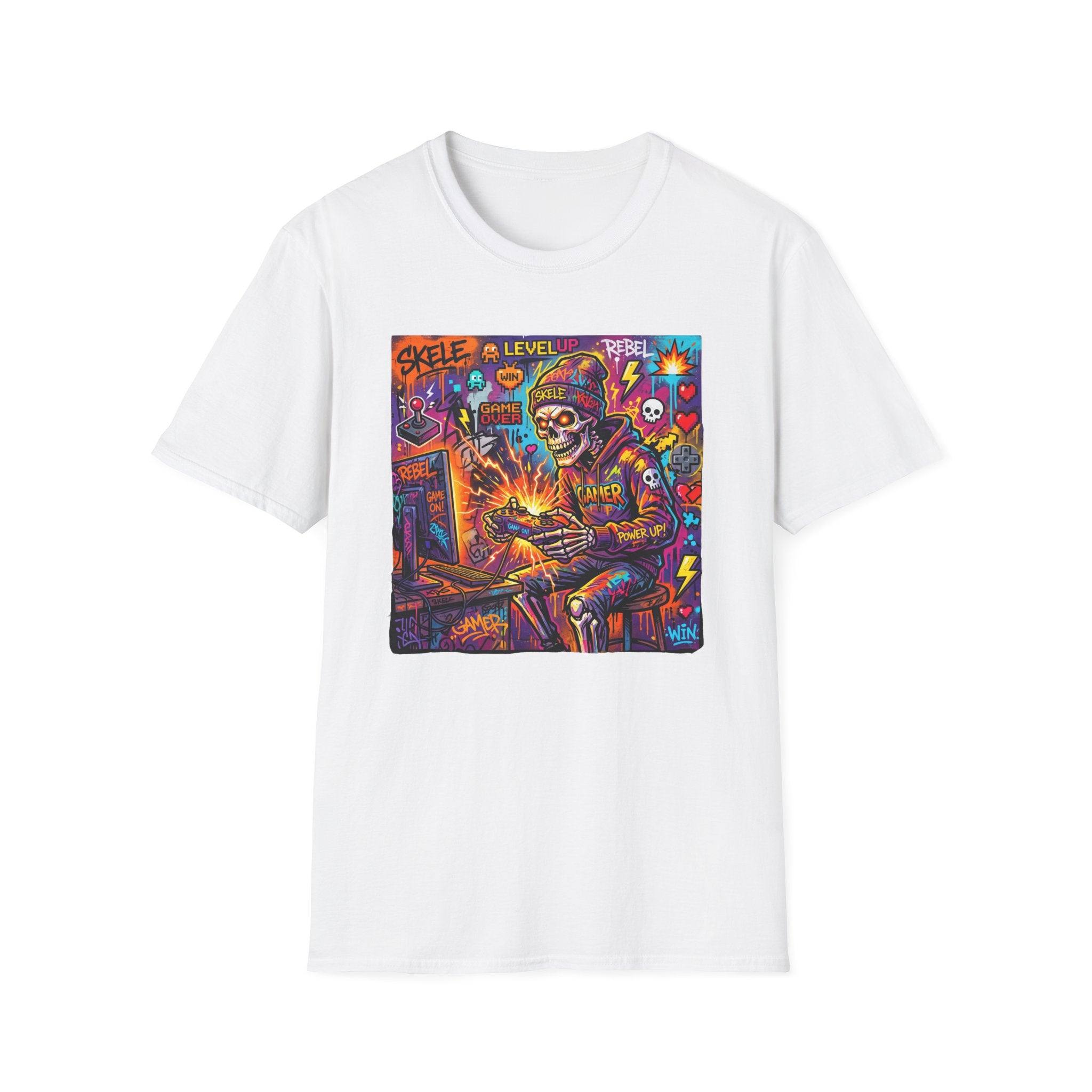 Skele Gamer Graphic Tee