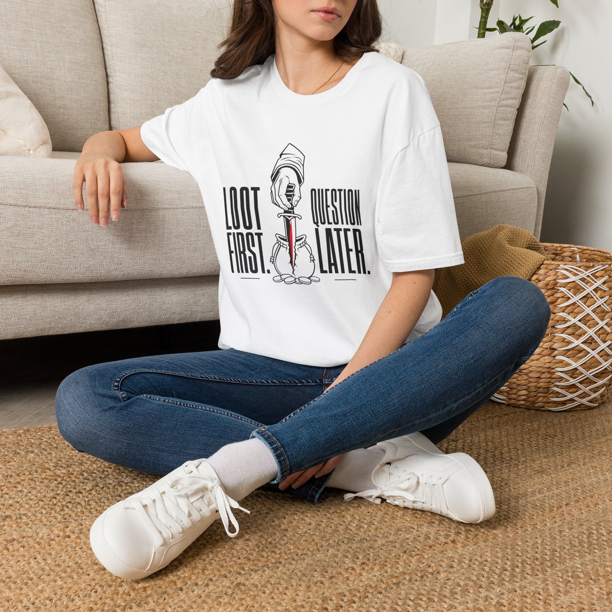 Loot First Graphic Tee