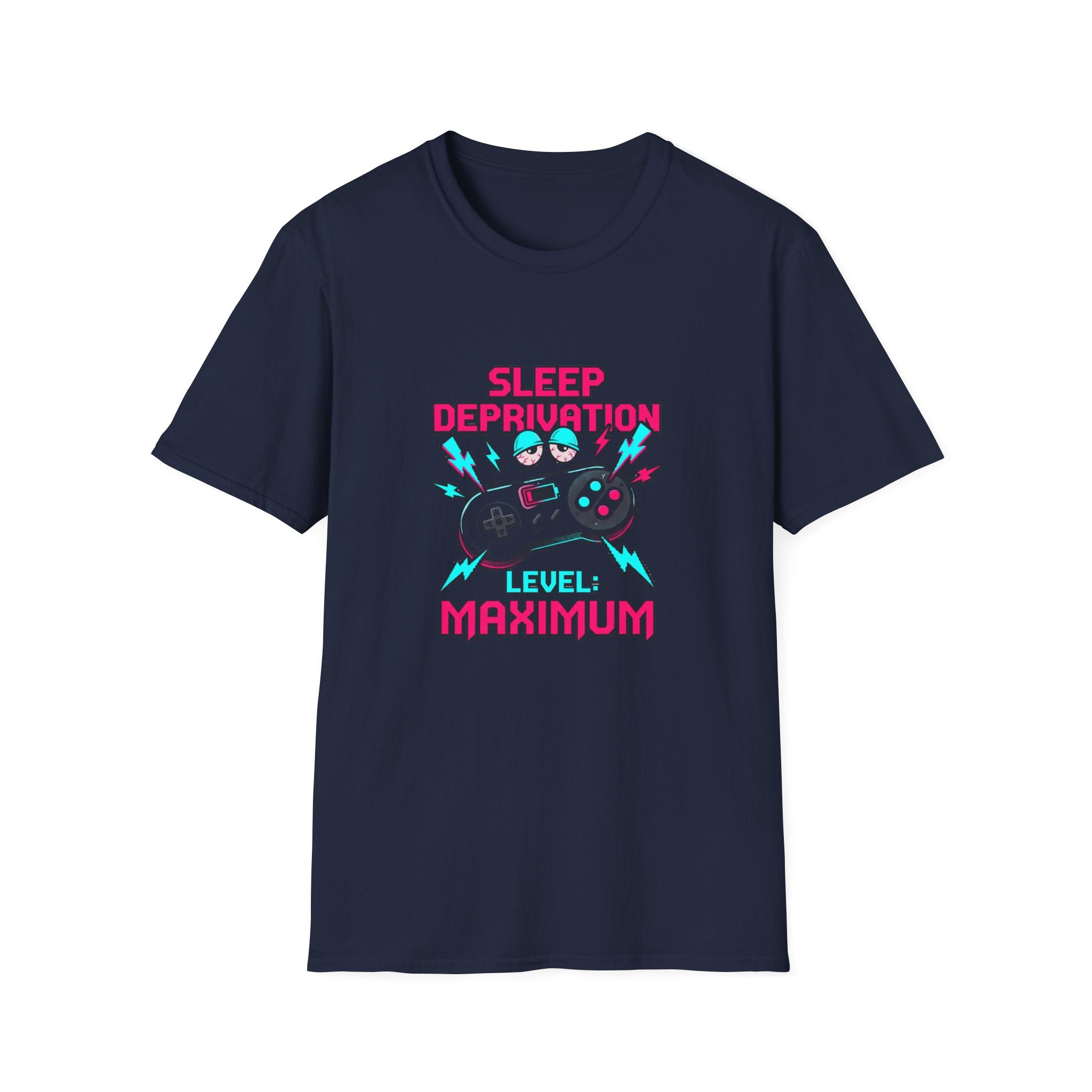 Sleep Deprivation Gamer Graphic Tee
