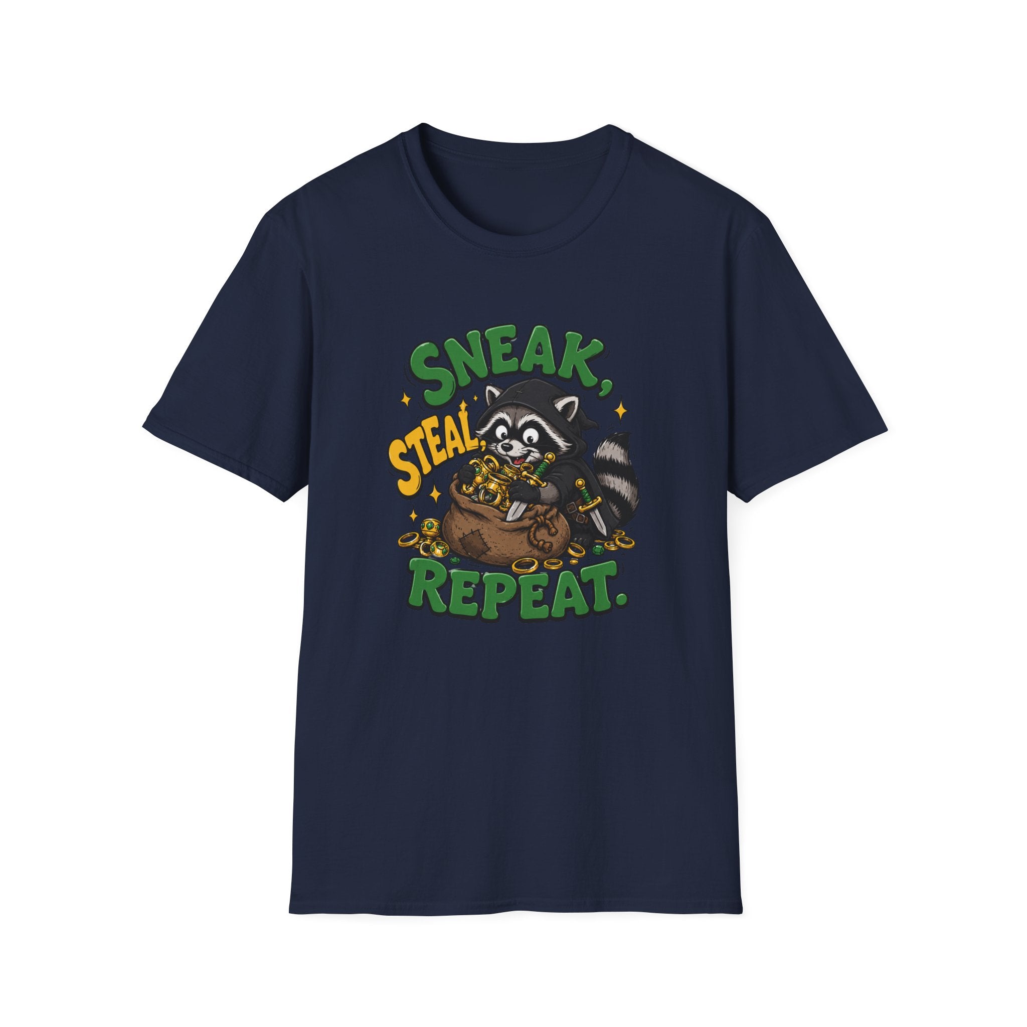Sneak. Steal. Racoon Graphic Tee