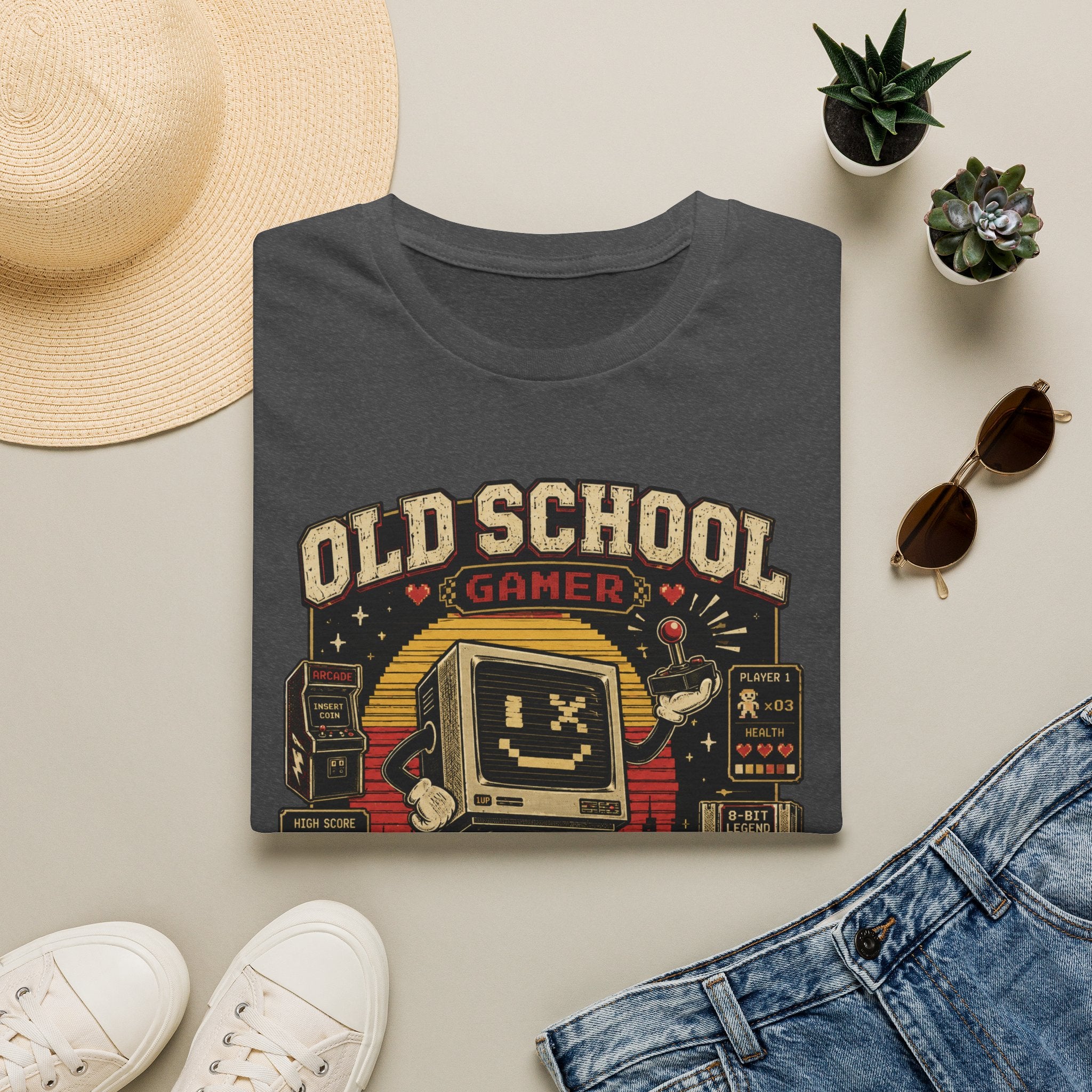 Old School Gamer Graphic Tee