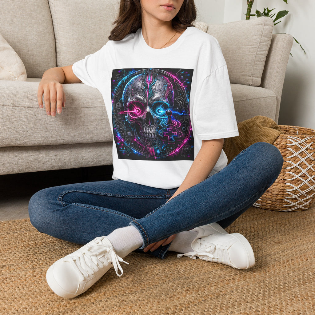 Cyberskull Gamer Graphic Tee