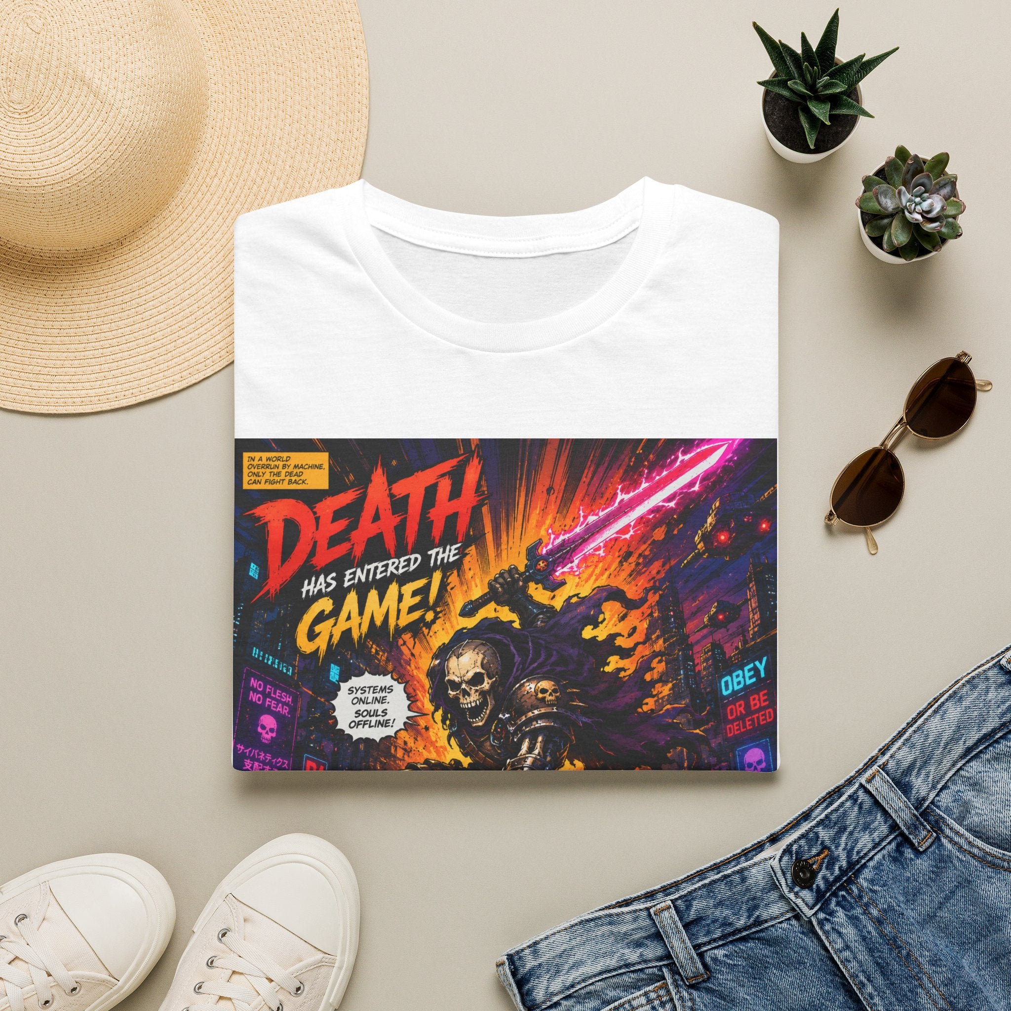 Death Has Entered Gamer Graphic Tee