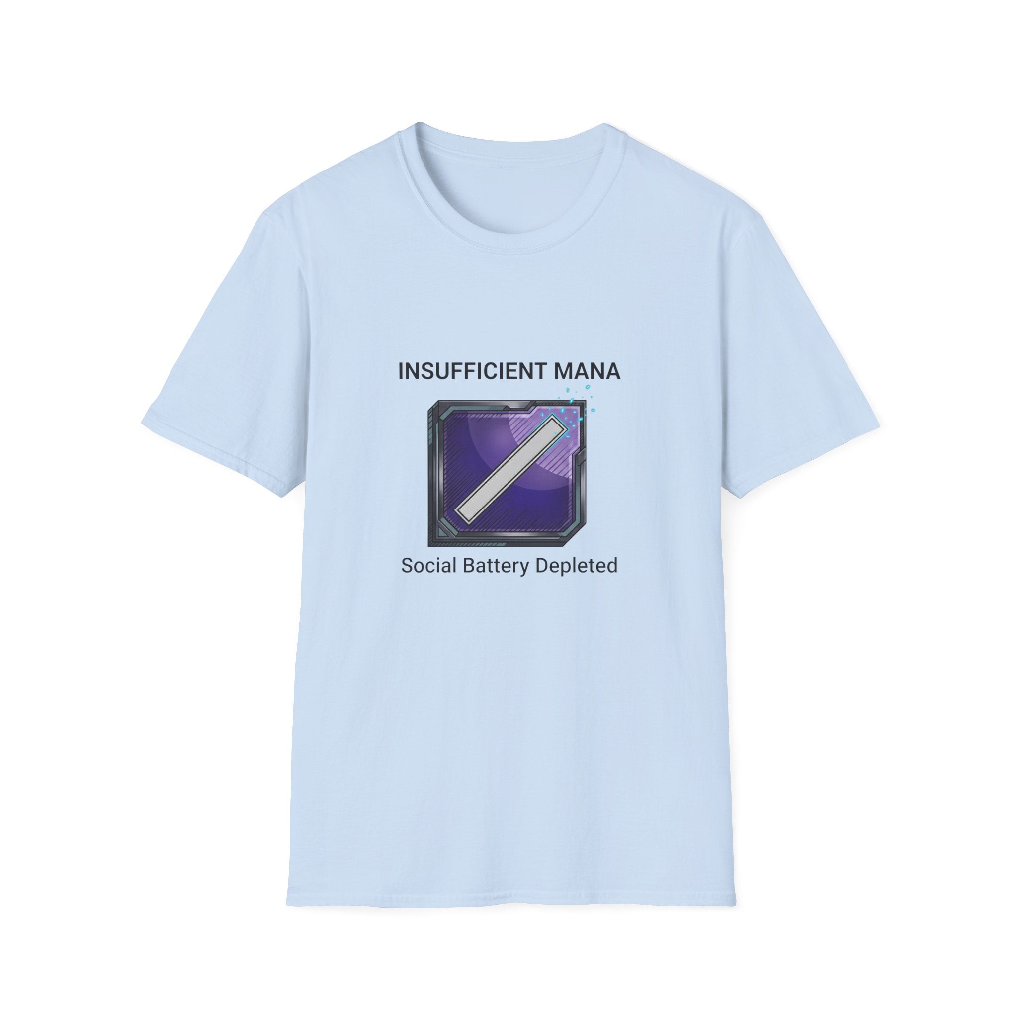 Insufficient Mana Gamer Graphic Tee