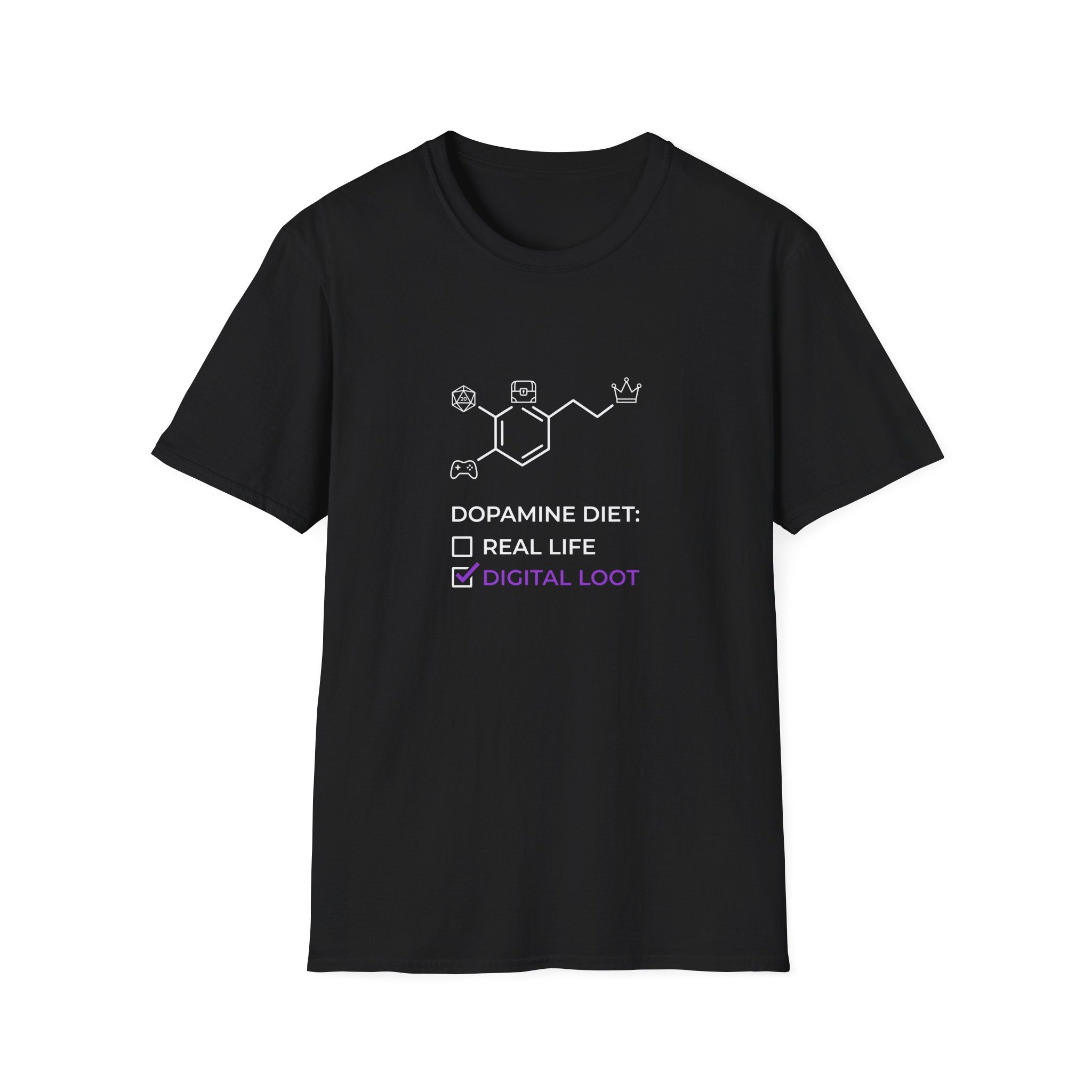 Dopamine Diet Gamer Graphic Tee