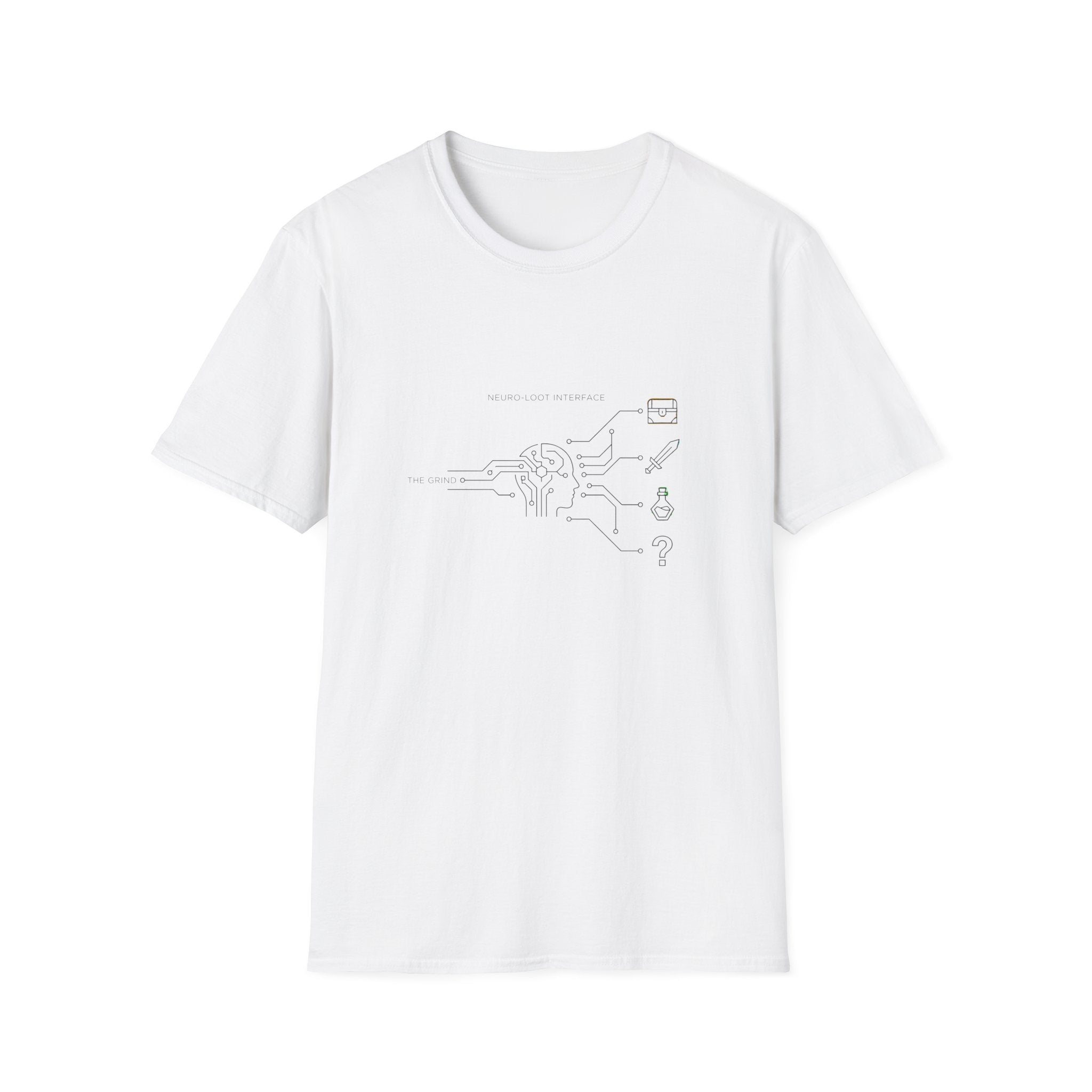 Neuro Loot Interface Graphic Tee