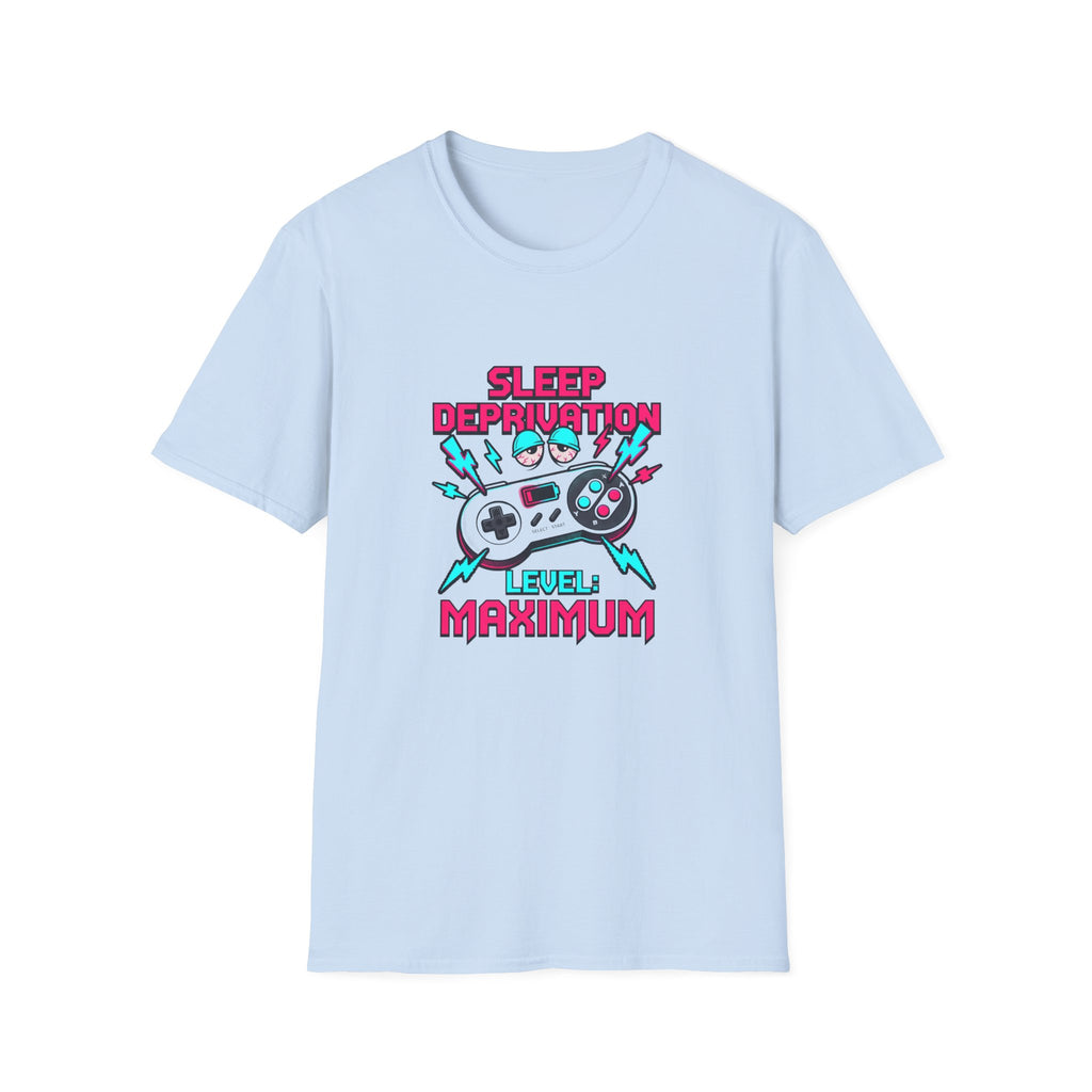 Sleep Deprivation Gamer Graphic Tee