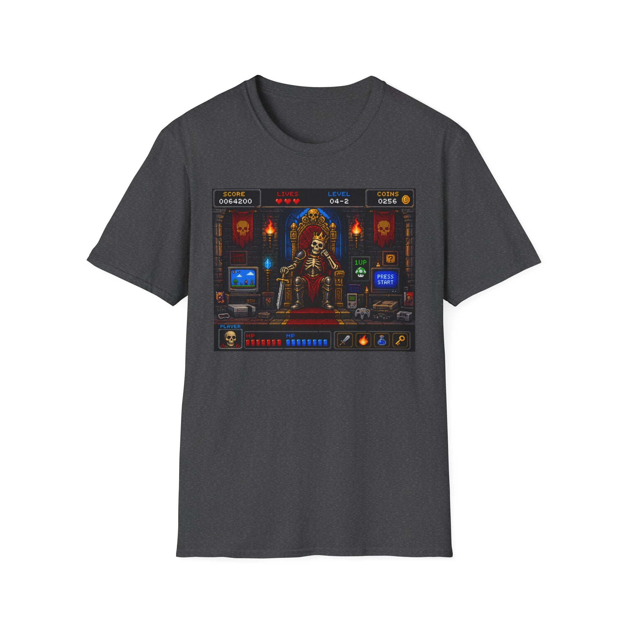 Retro King Gamer Graphic Tee