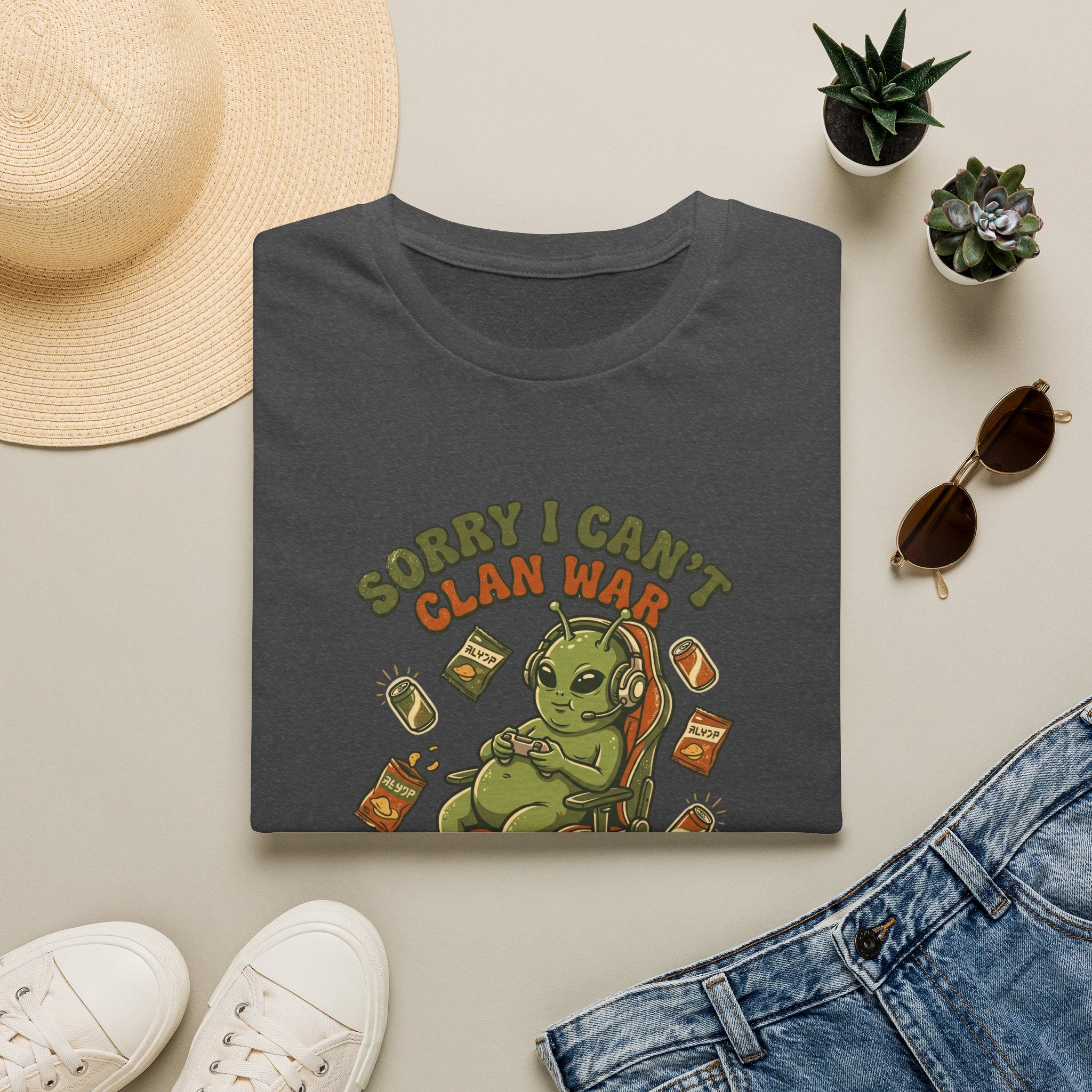 Can't Clan War Gamer Graphic Tee