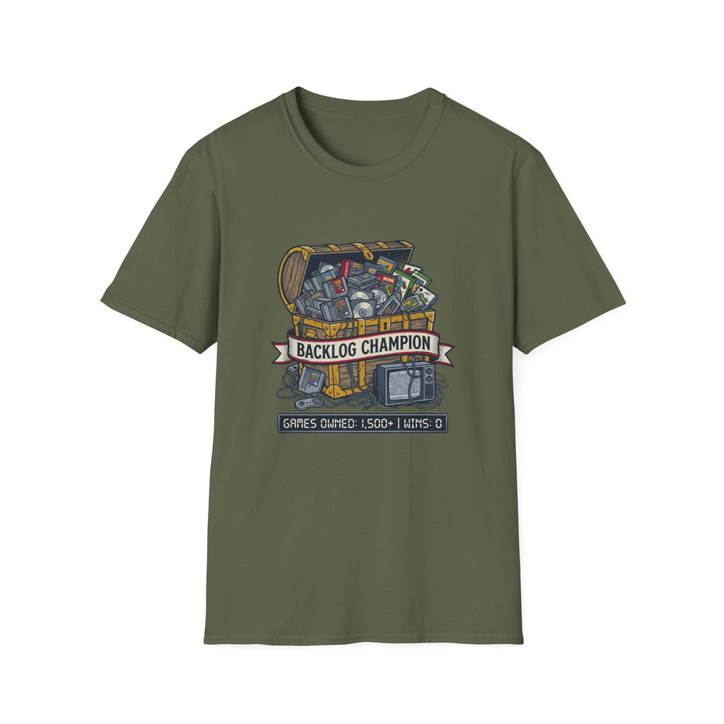 Backlog Champion Gamer Graphic Tee