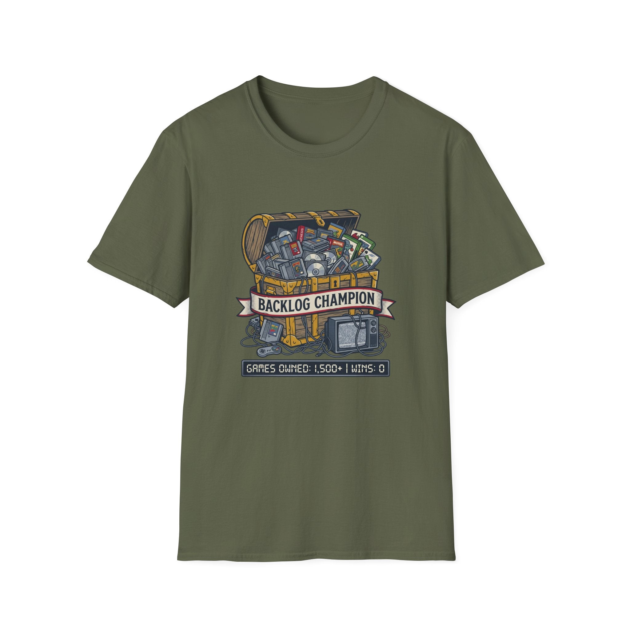 Backlog Champion Gamer Graphic Tee