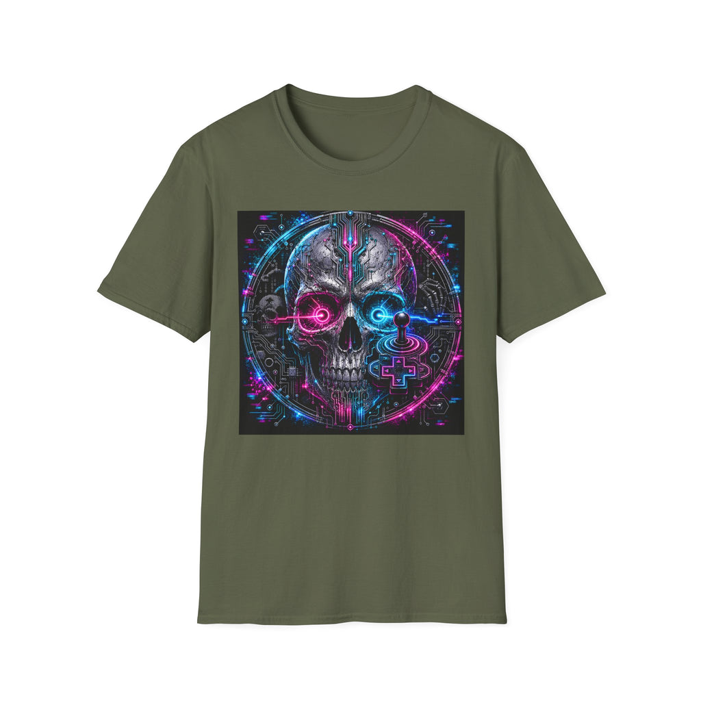 Cyberskull Gamer Graphic Tee