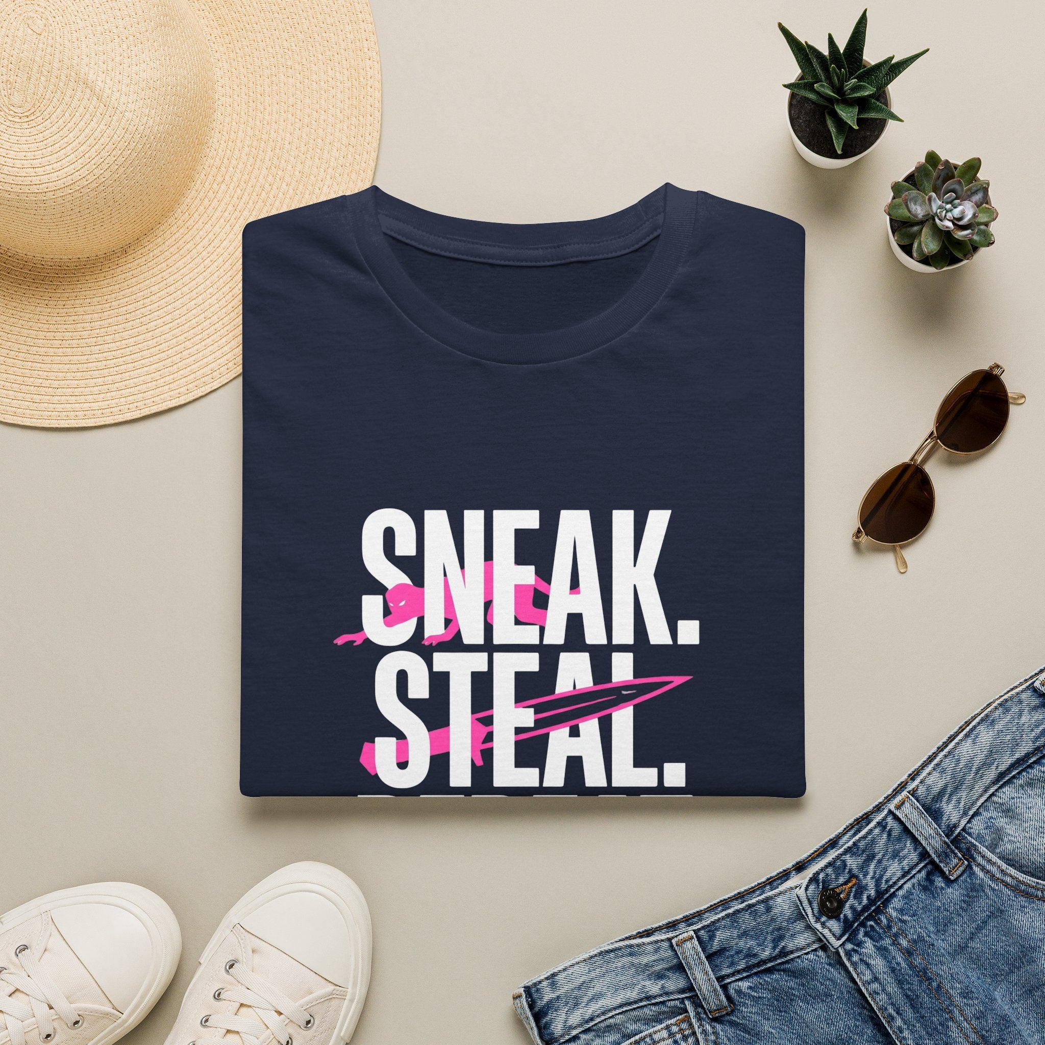 Sneak Steal Repeat Graphic Tee
