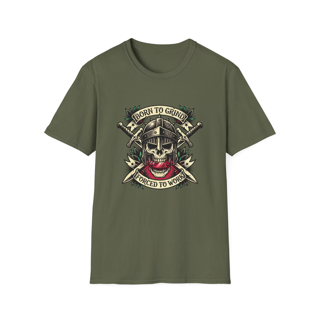 Born To Grind Gamer Graphic Tee