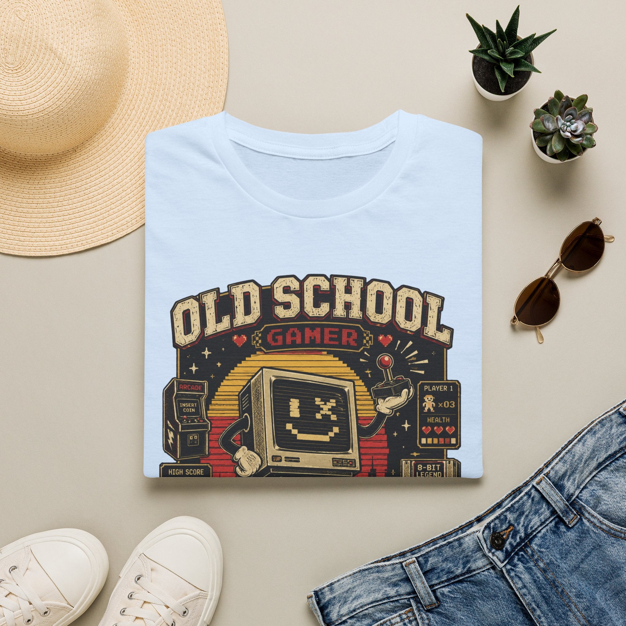 Old School Gamer Graphic Tee