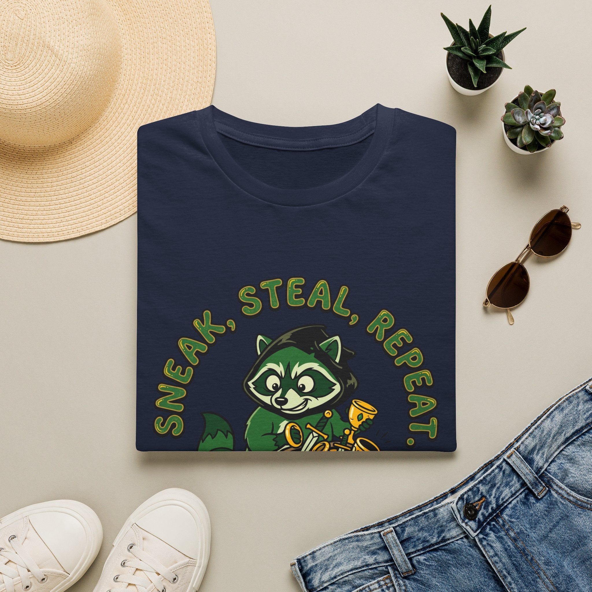 Racoon Sneak Graphic Tee