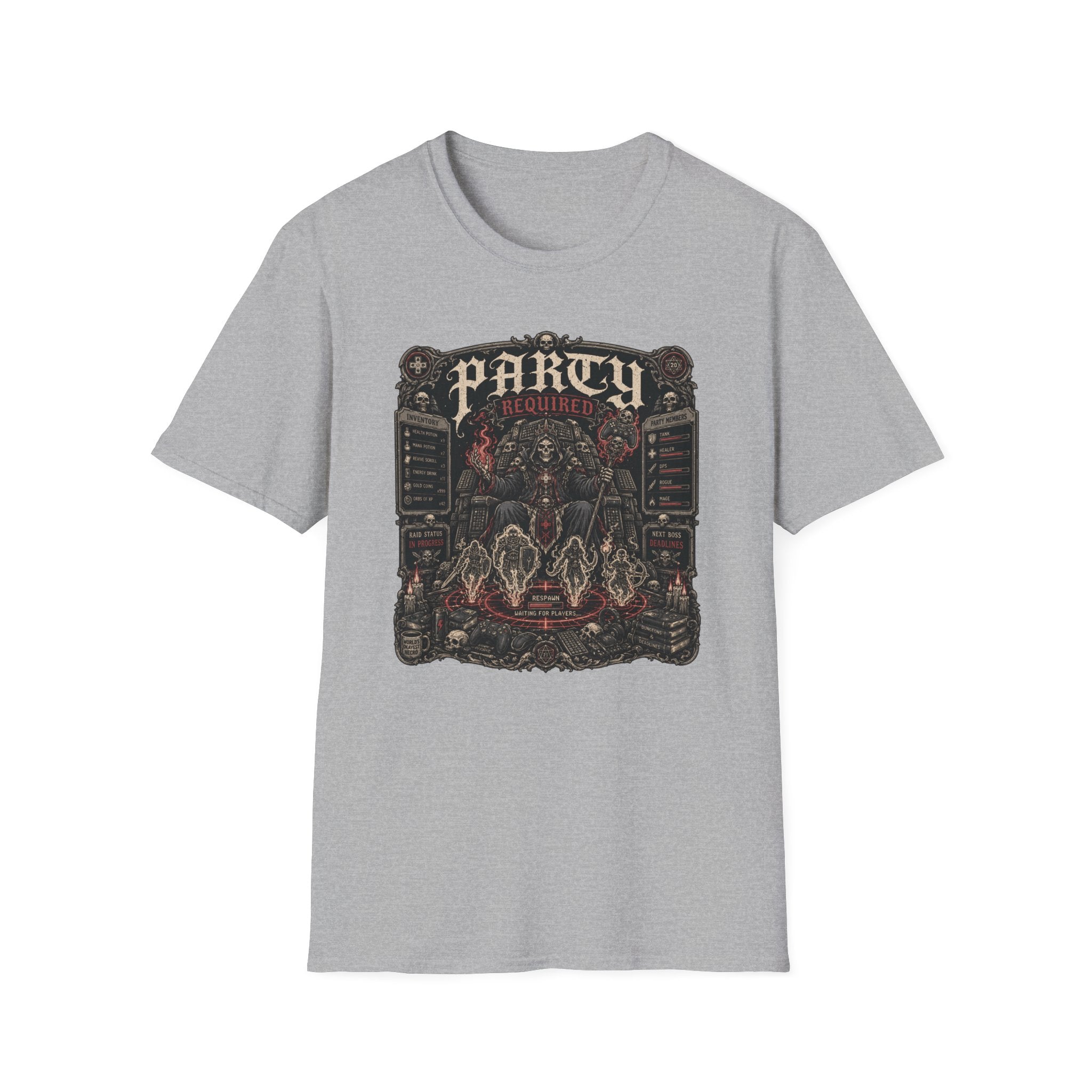 Party Required Gamer Graphic Tee
