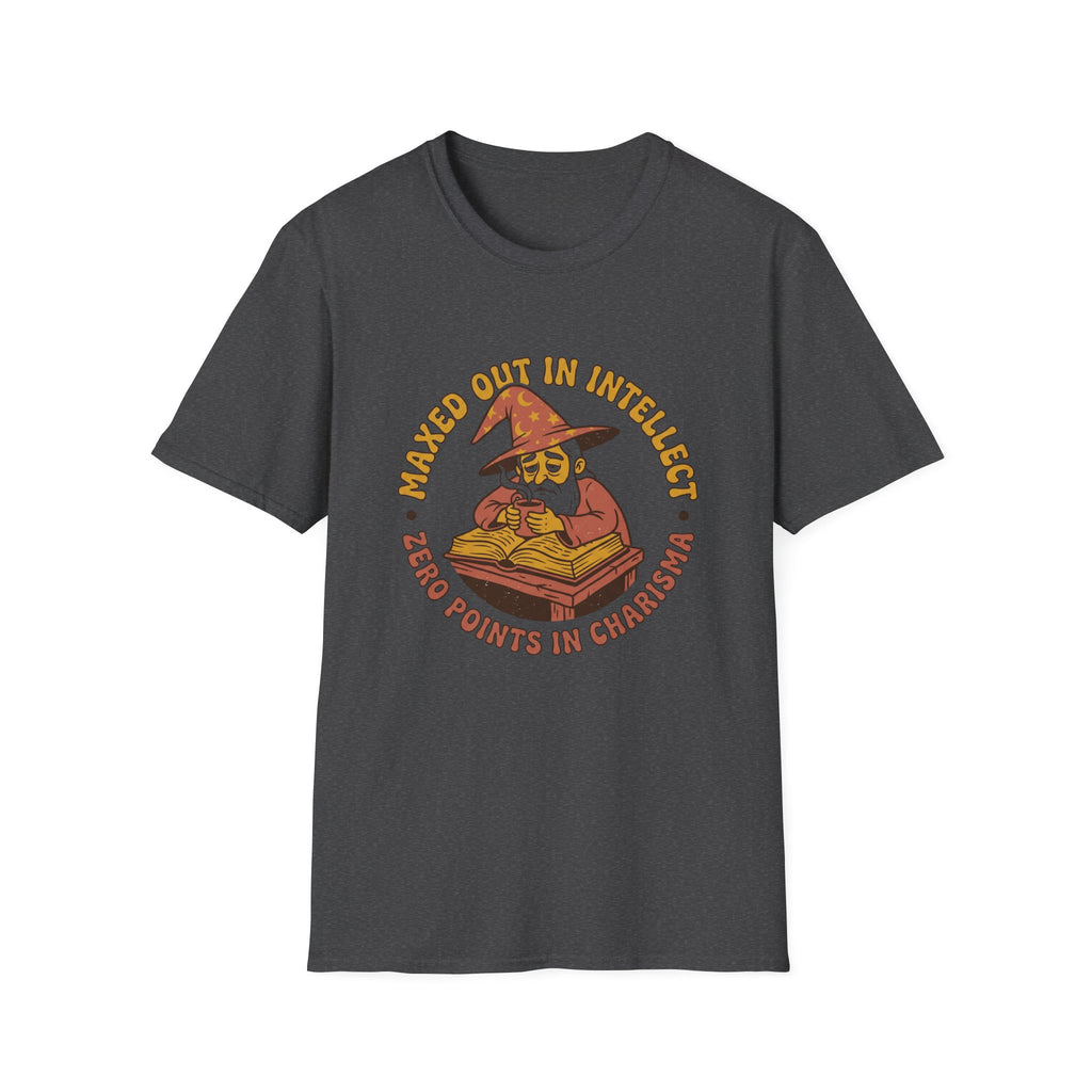 Max Intellect Zero Charisma Graphic Tee