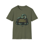Pixel Serpent Gamer Graphic Tee