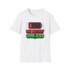 Low Battery Game Over Graphic Tee