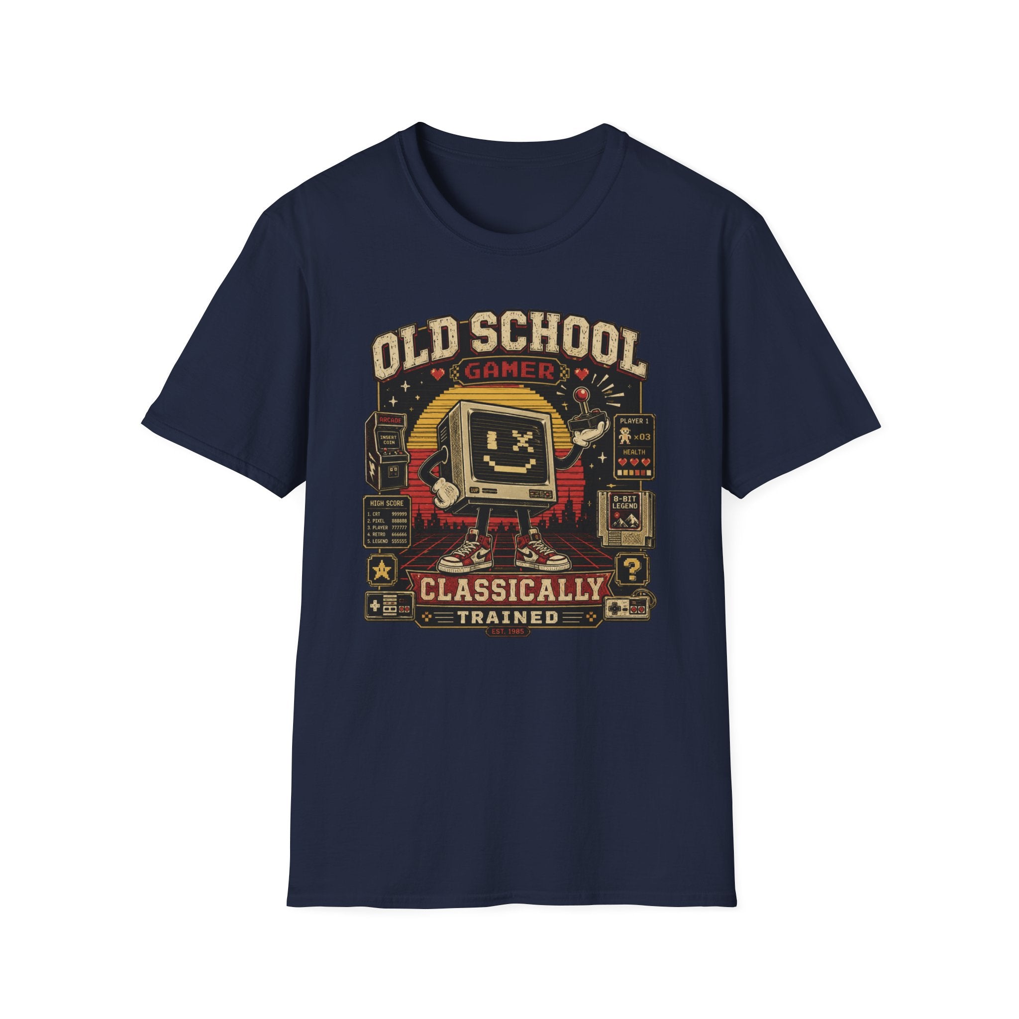 Old School Gamer Graphic Tee
