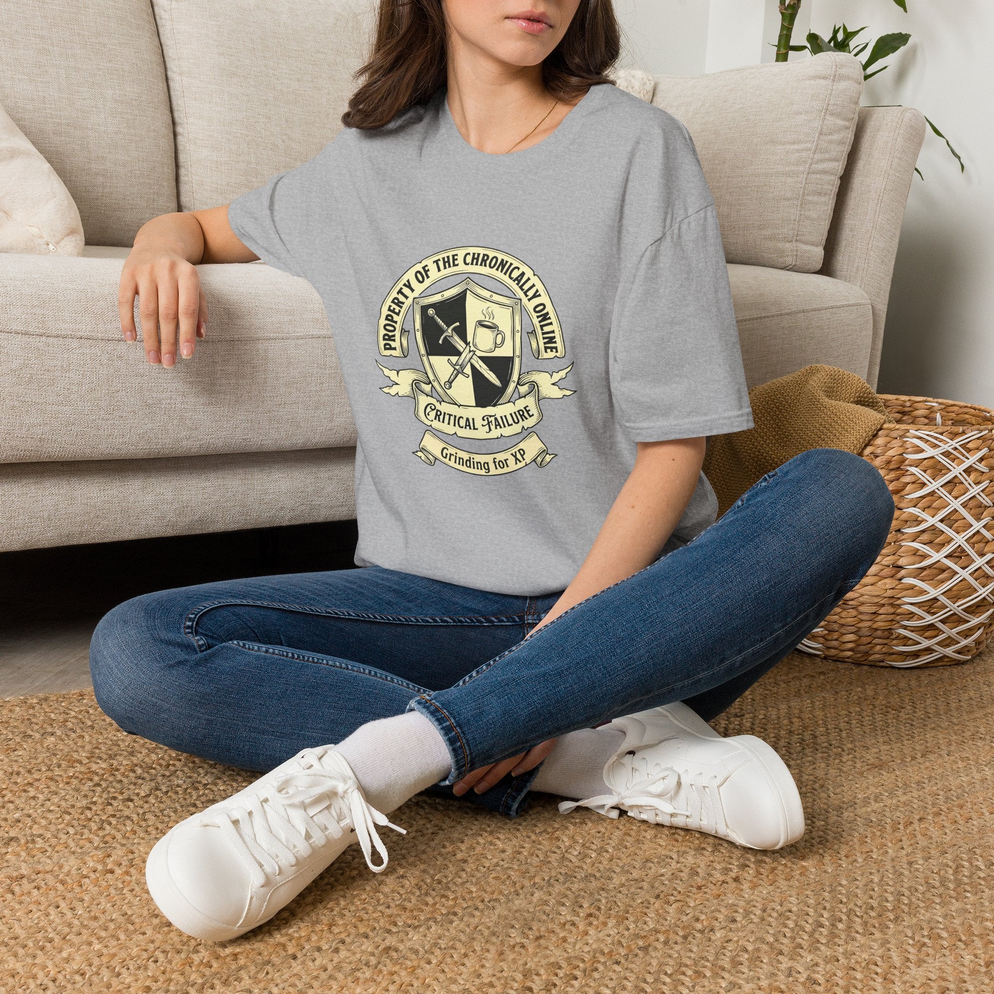 Critical Failure Chronically Online Graphic Tee