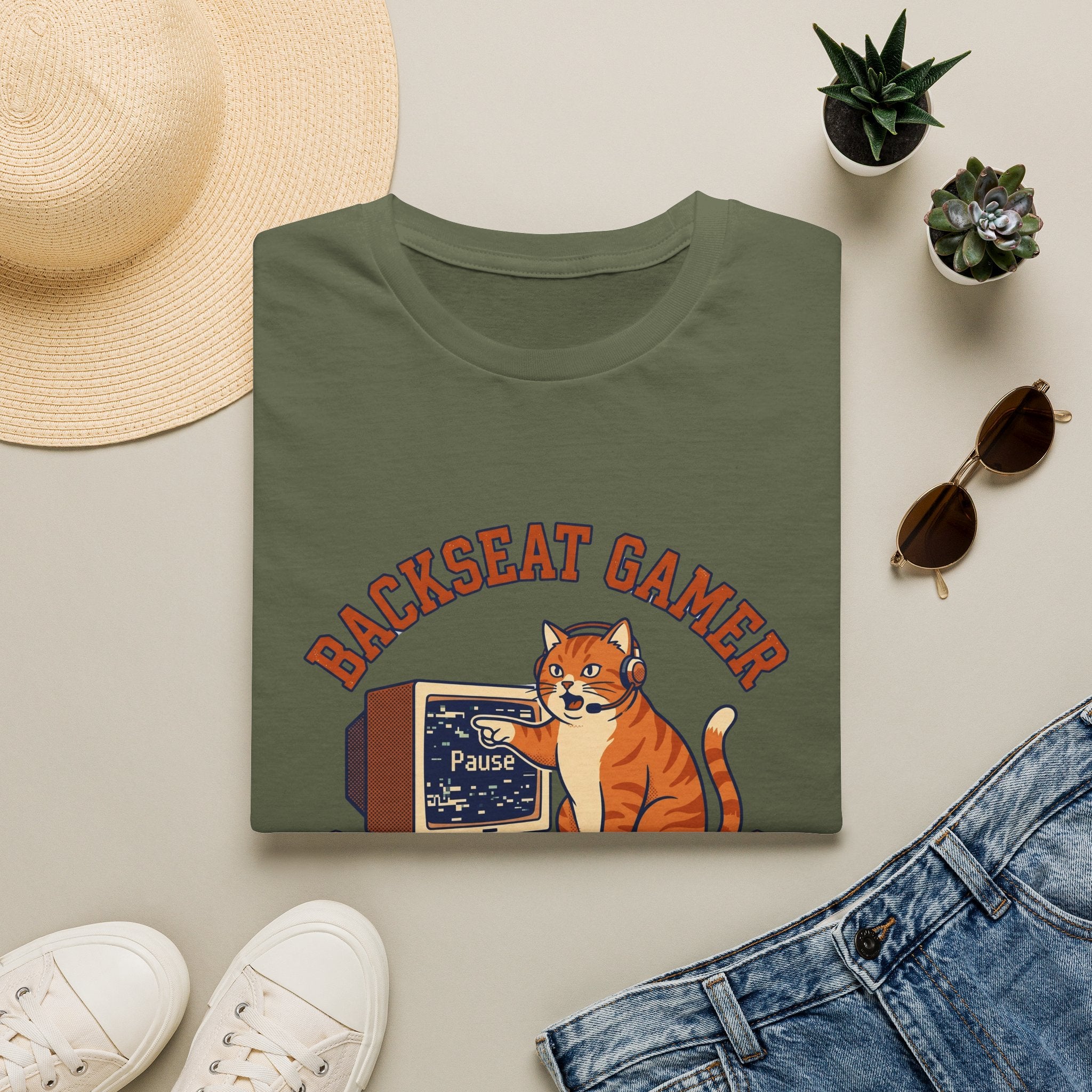 Backseat Gamer Graphic Tee