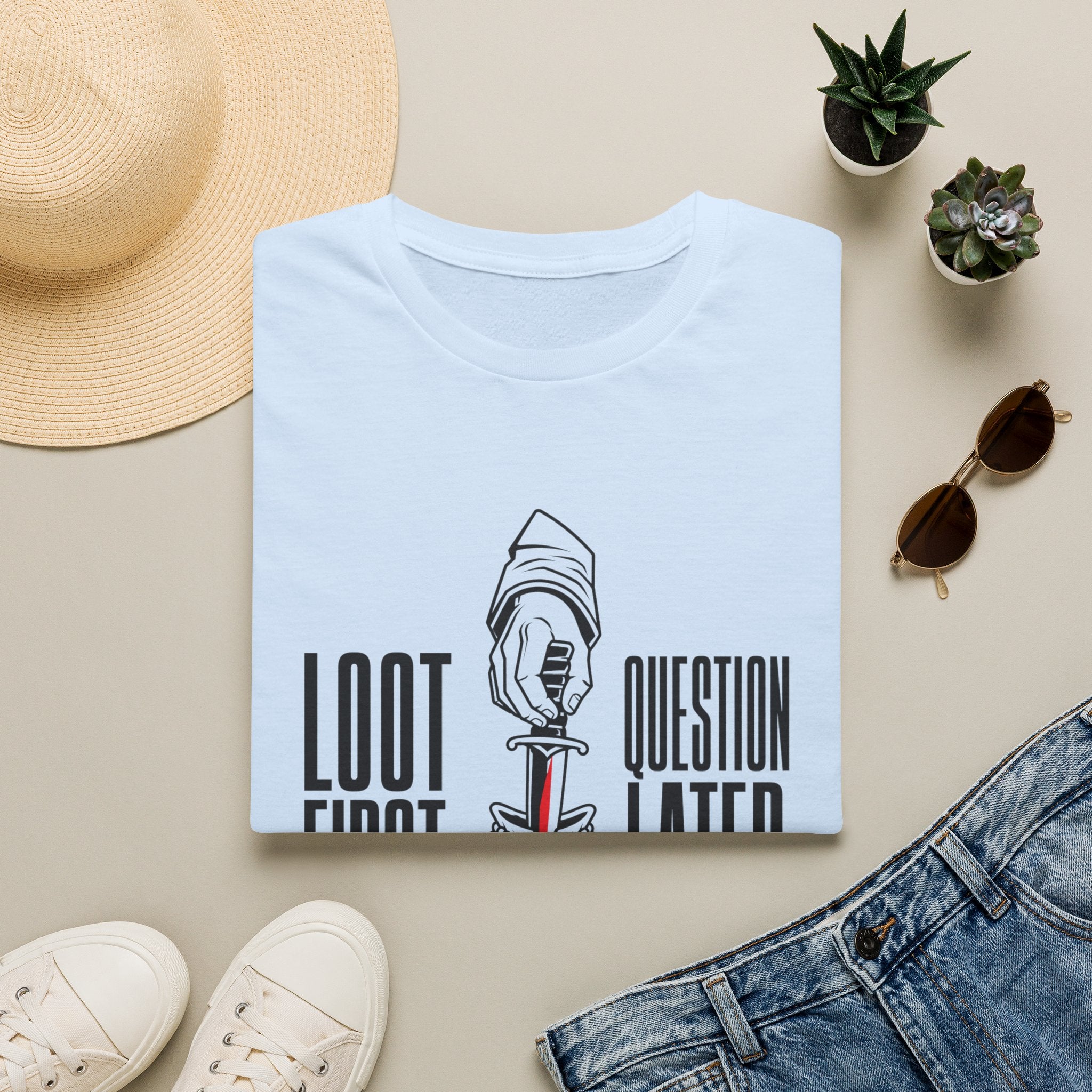Loot First Graphic Tee