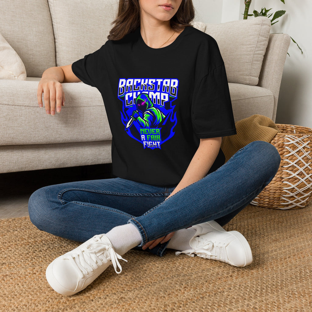 Backstab Champ Gamer Graphic Tee