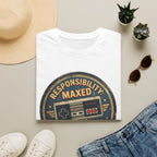 Responsibility Maxed Gamer Graphic Tee