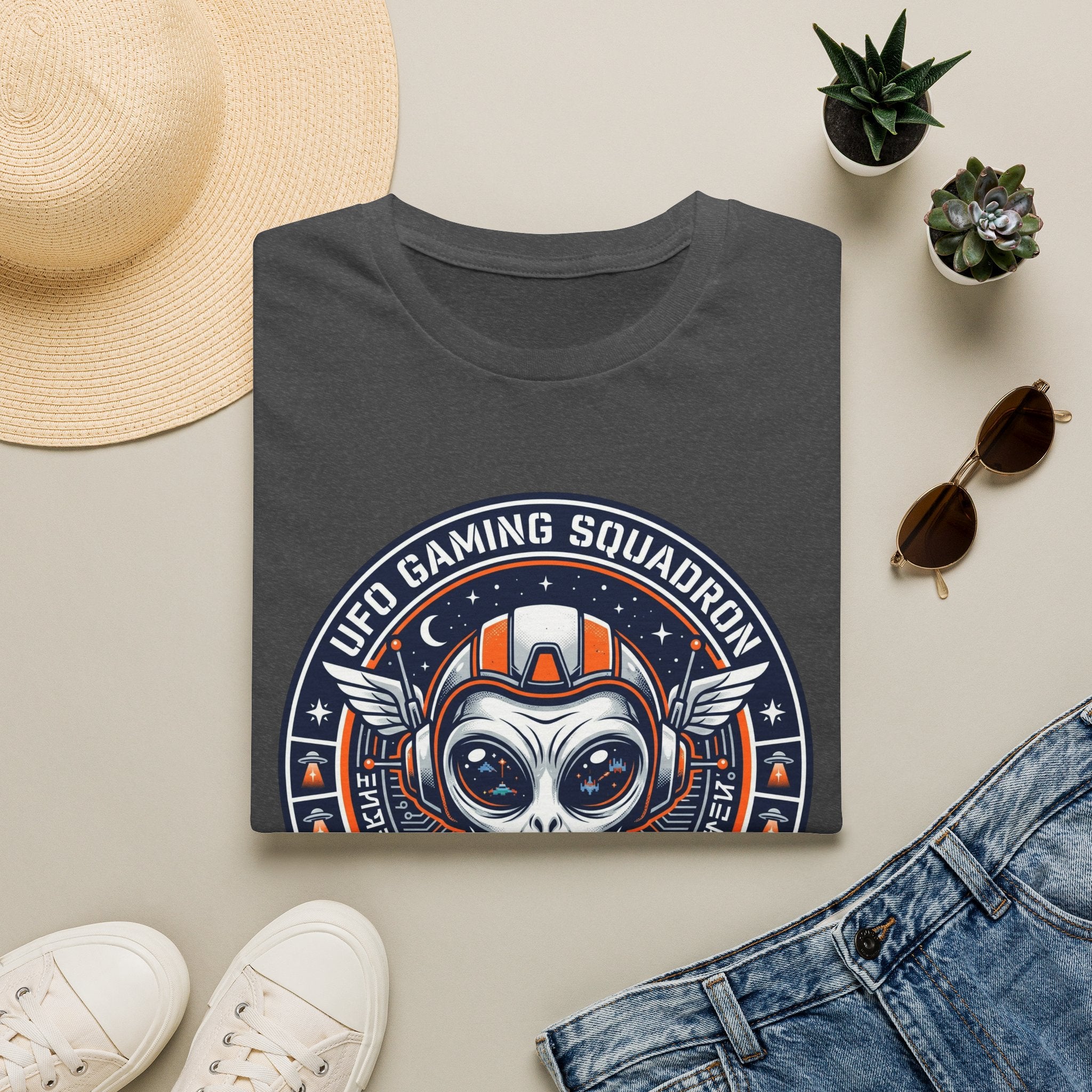UFO Gaming Squadron Graphic Tee