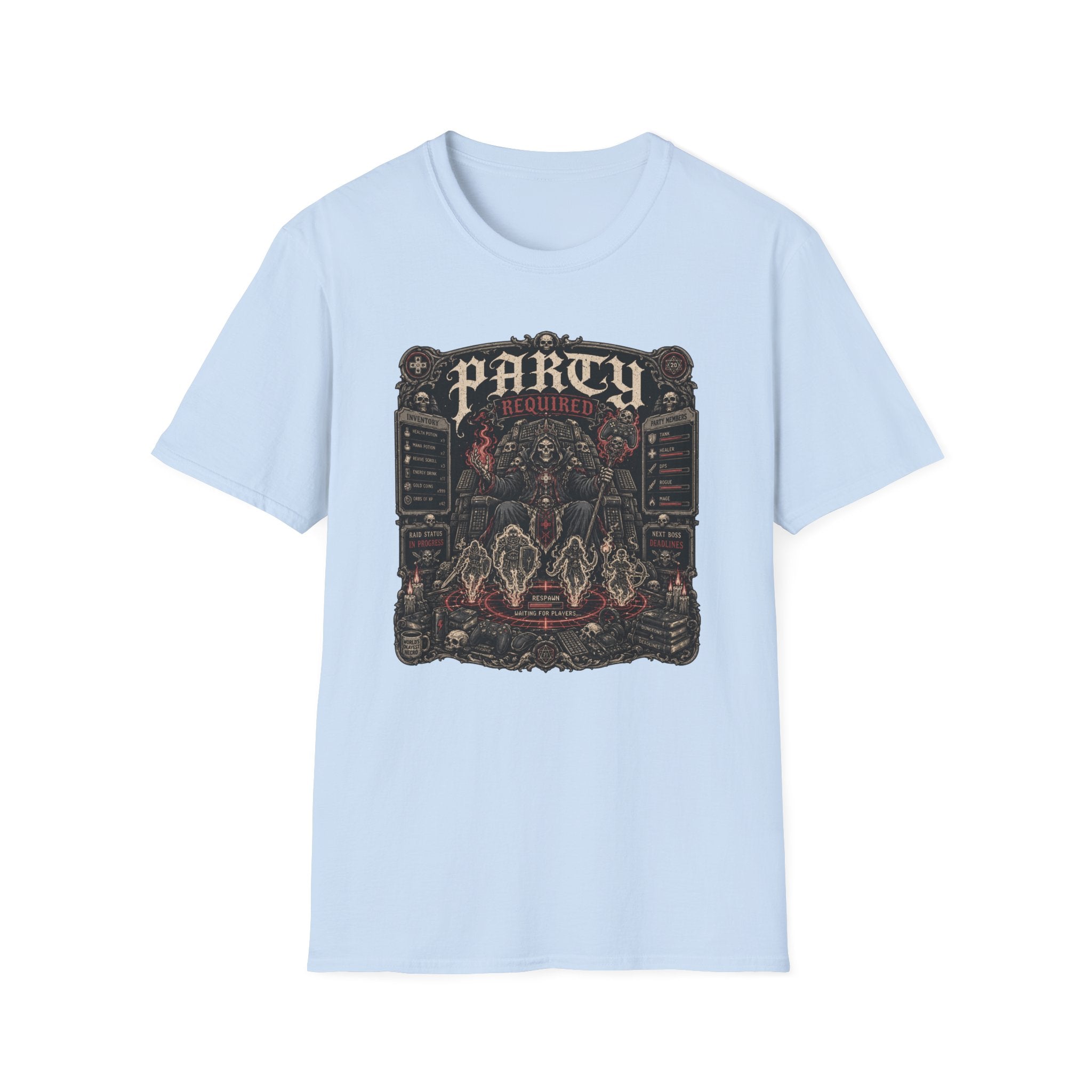 Party Required Gamer Graphic Tee