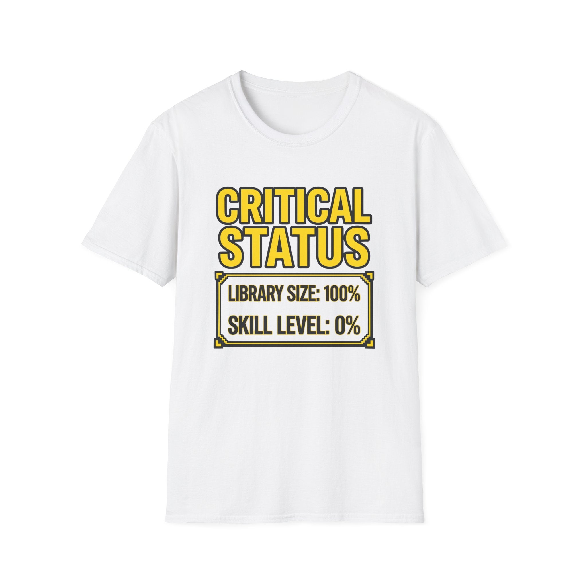 Skill Level 0% Gamer Graphic Tee