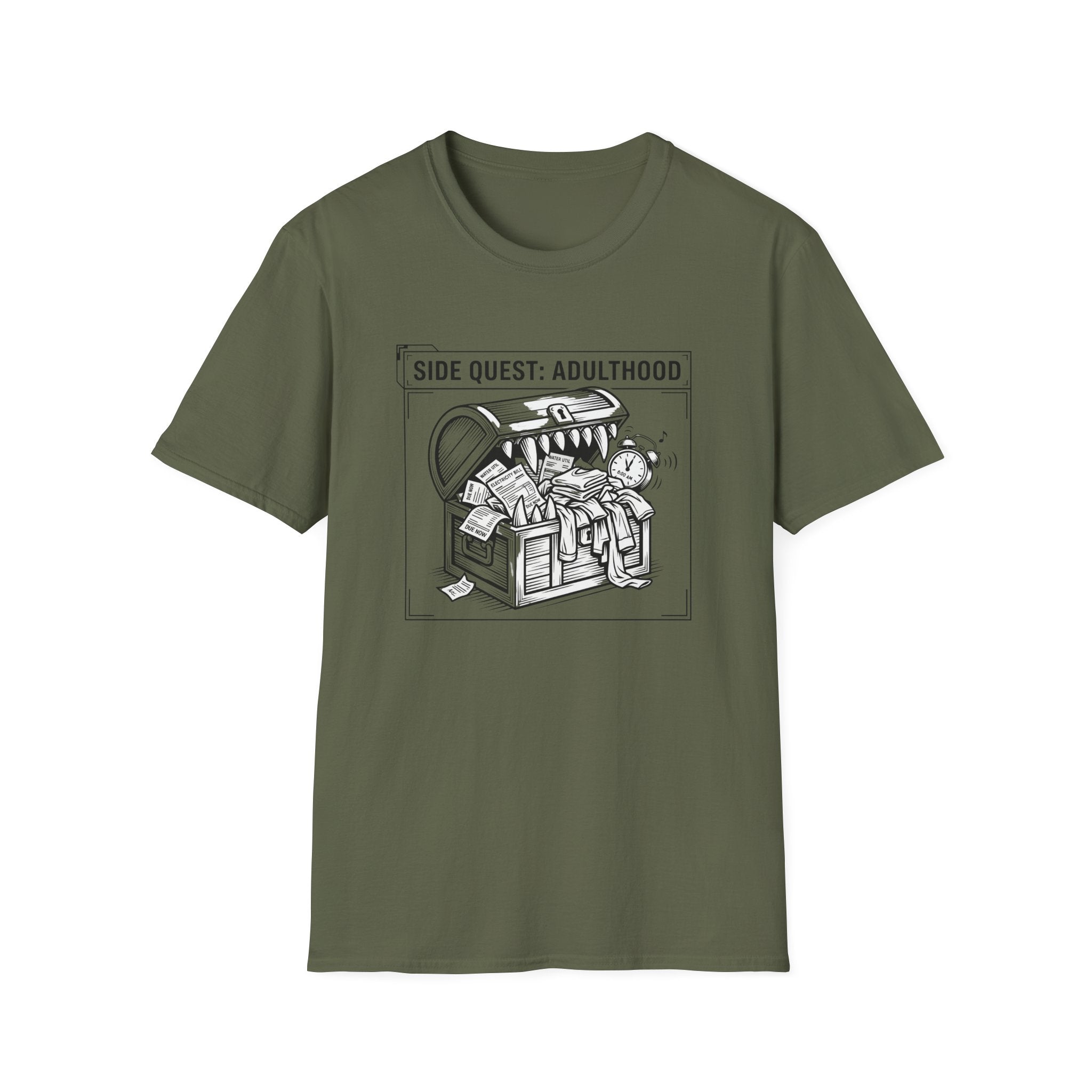 Side Quest Adulthood Graphic Tee