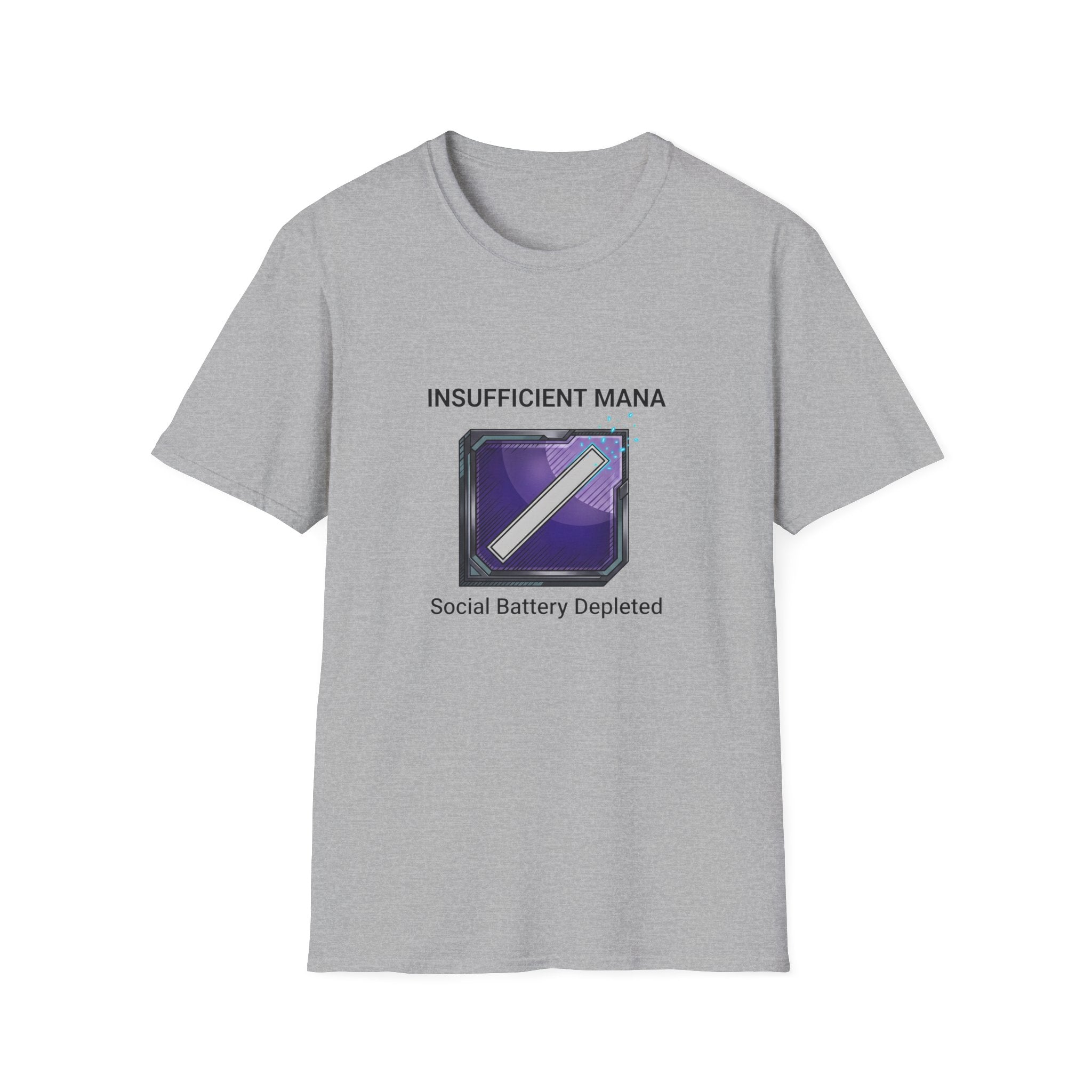 Insufficient Mana Gamer Graphic Tee