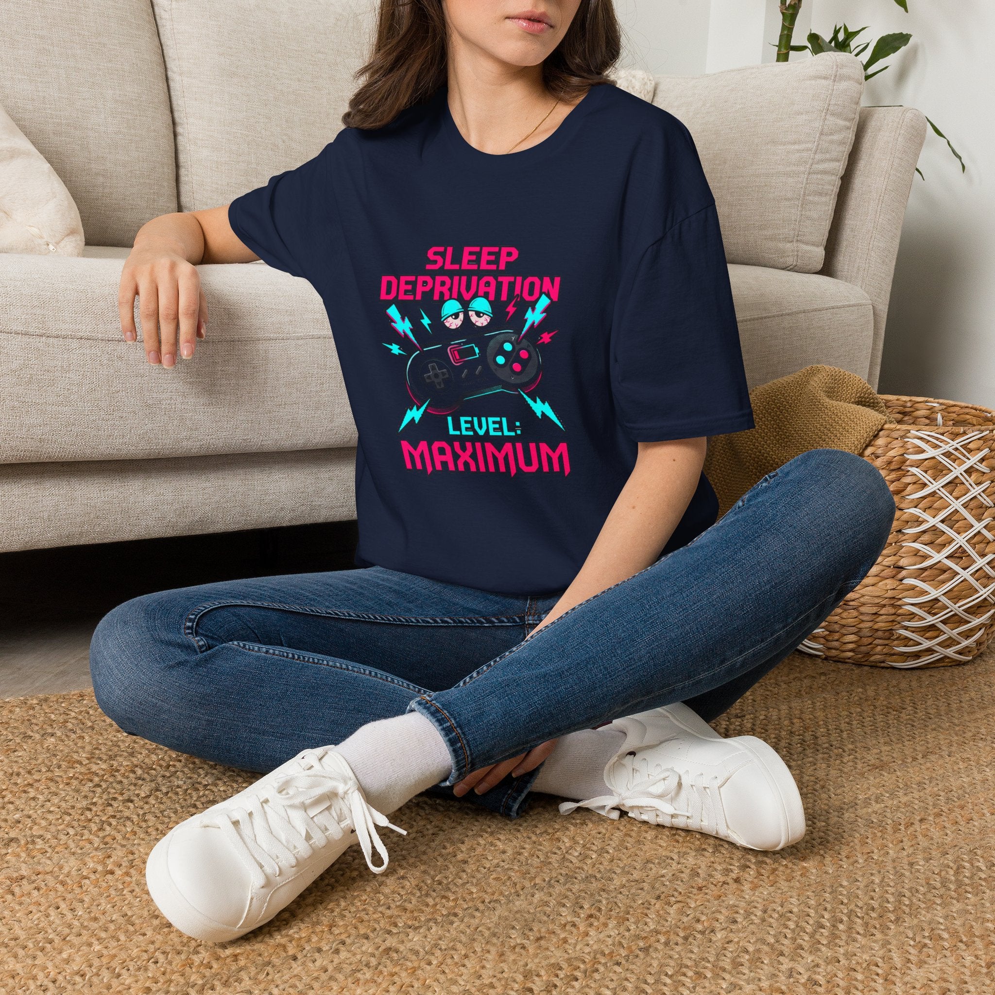 Sleep Deprivation Gamer Graphic Tee