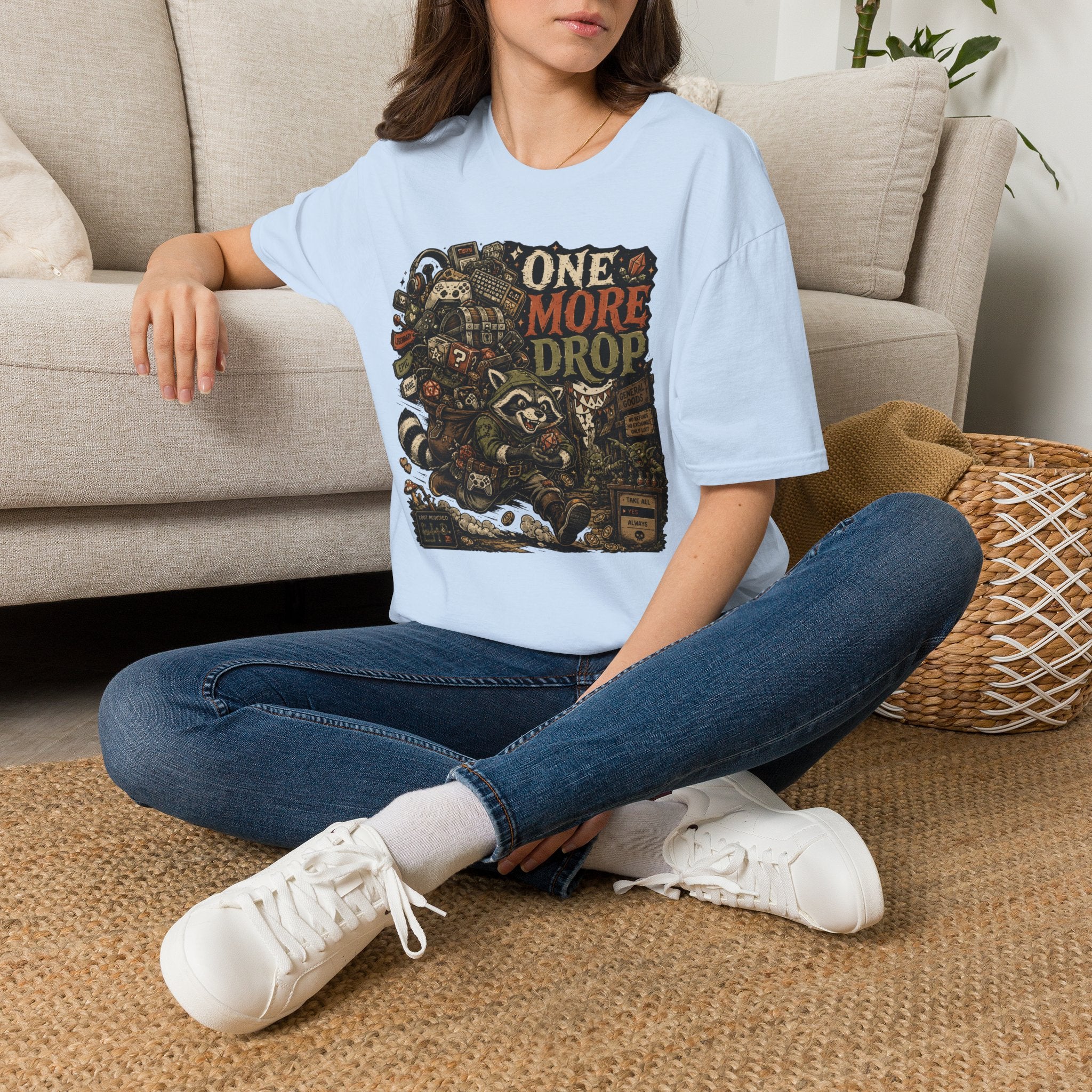 One More Drop Gamer Graphic Tee