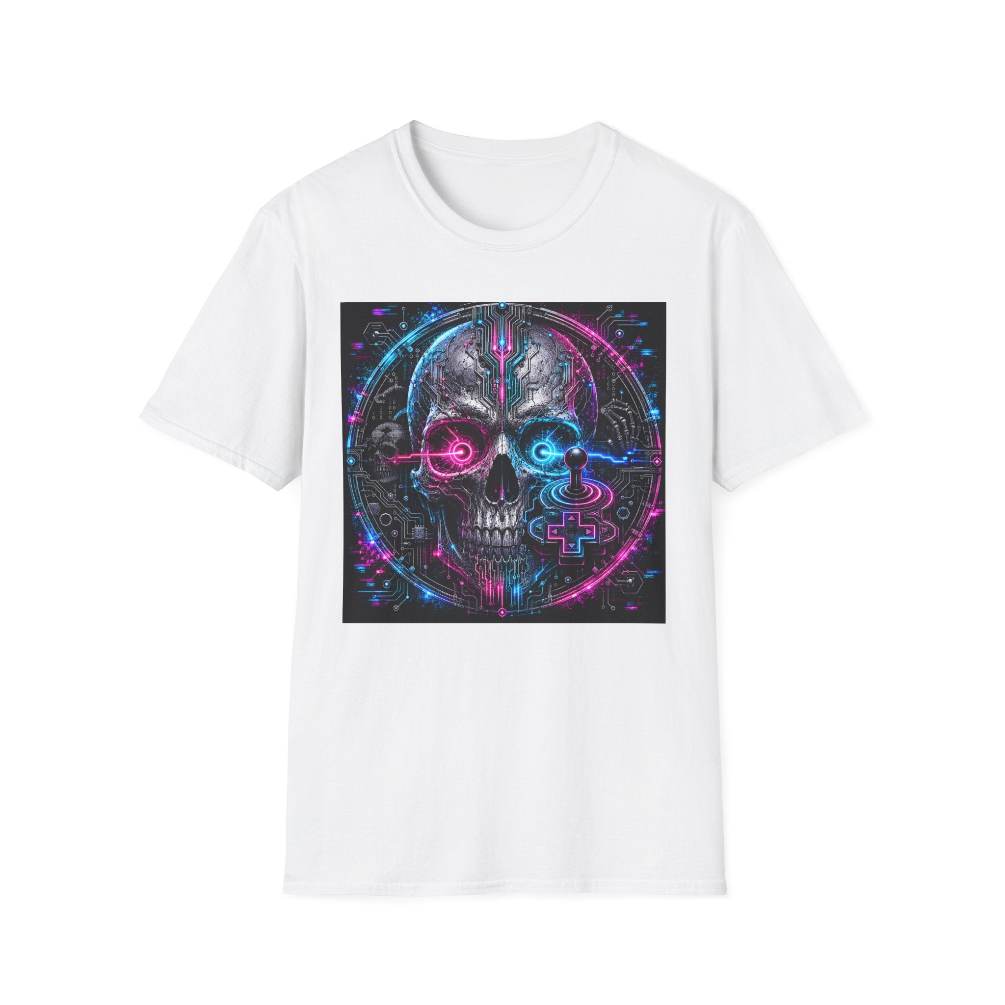 Cyberskull Gamer Graphic Tee